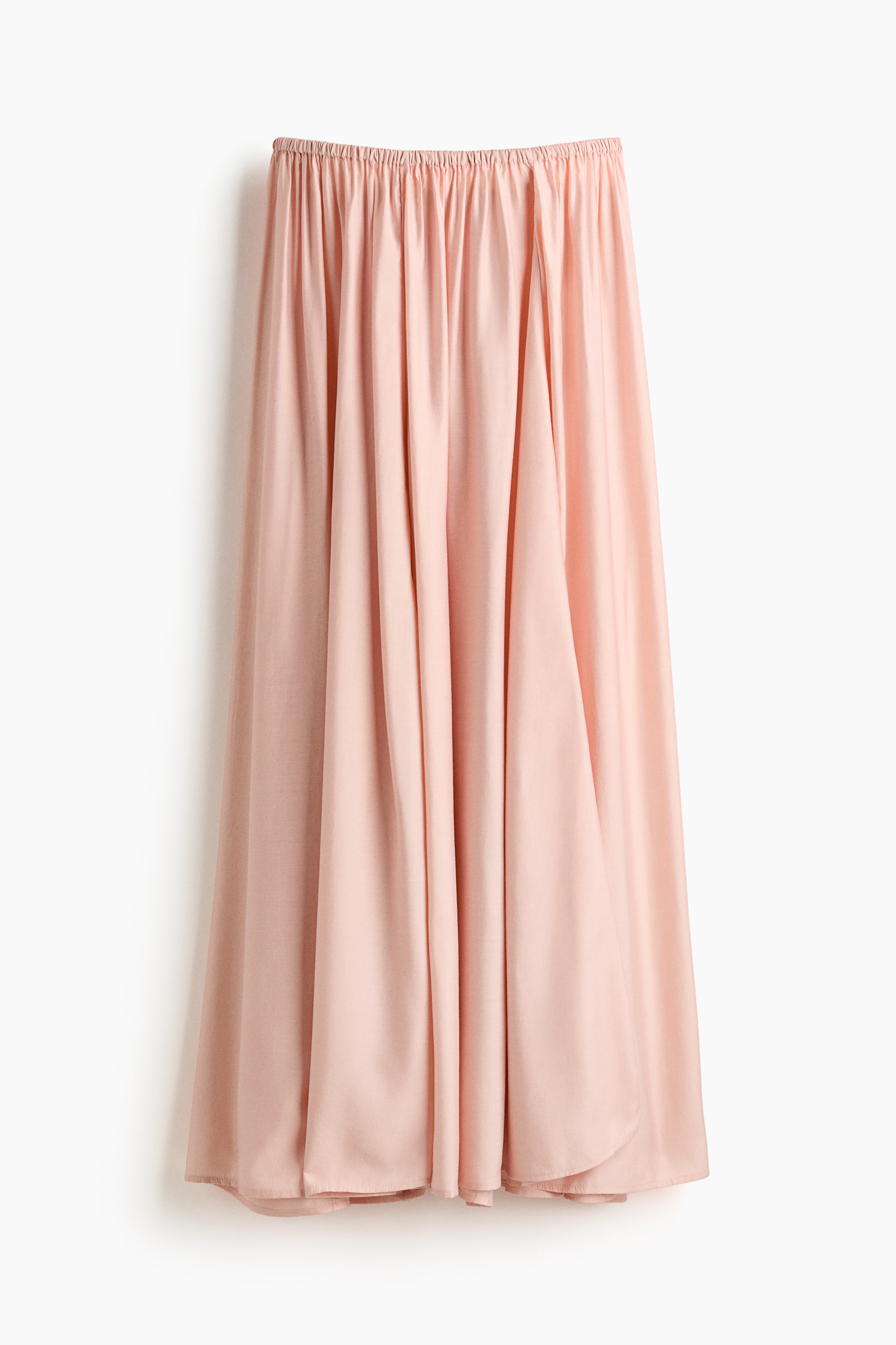 Jupe maxi en viscose mélangée