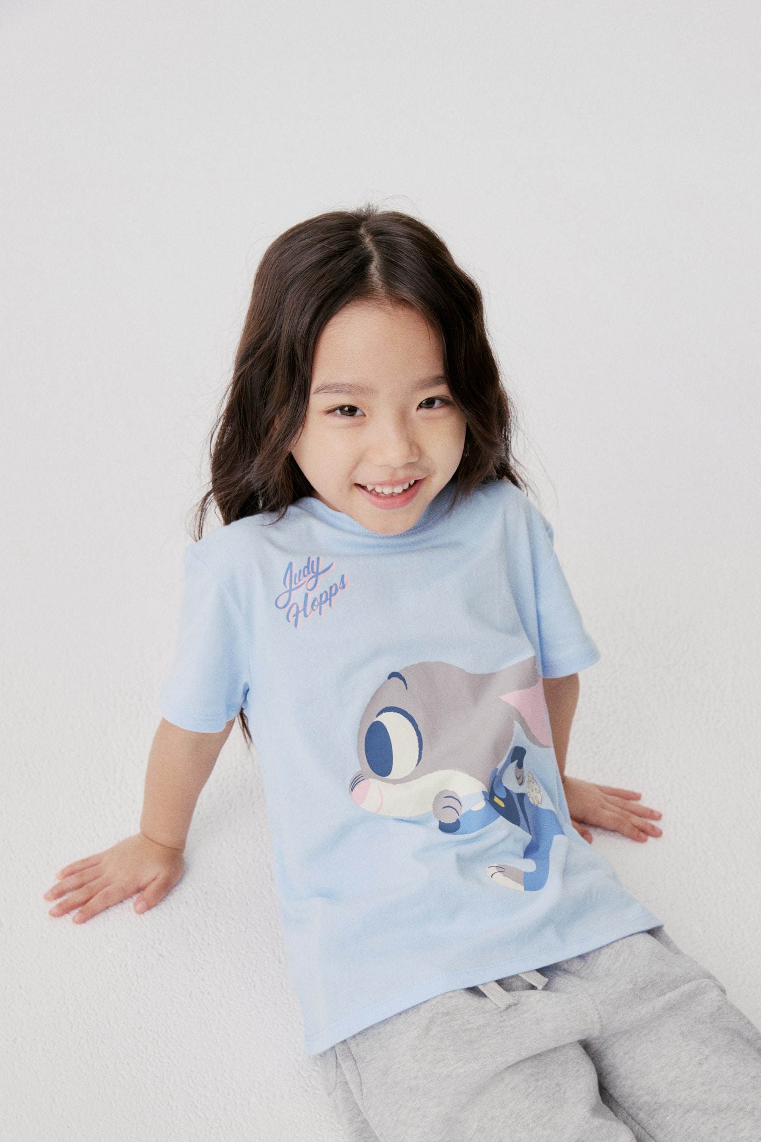 Áo thun cotton in hoạ tiết - Xanh dương/Phi vụ động trời/Màu hồng nhạt/Phi vụ động trời/Màu trắng/Phi vụ động trời - 6