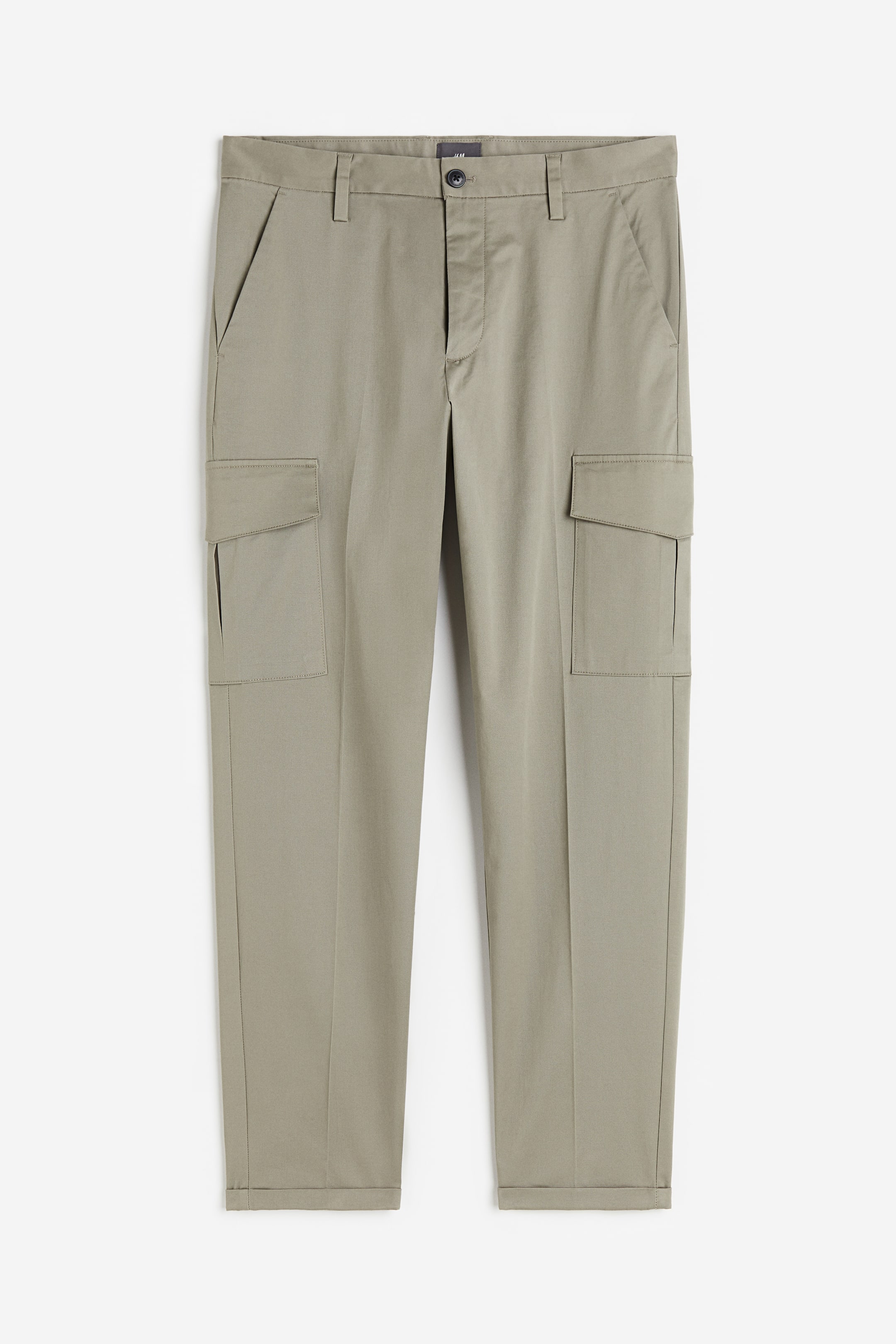 View larger image: Slim Fit Cargo Pants - Sage green - Men | H&M PH 1