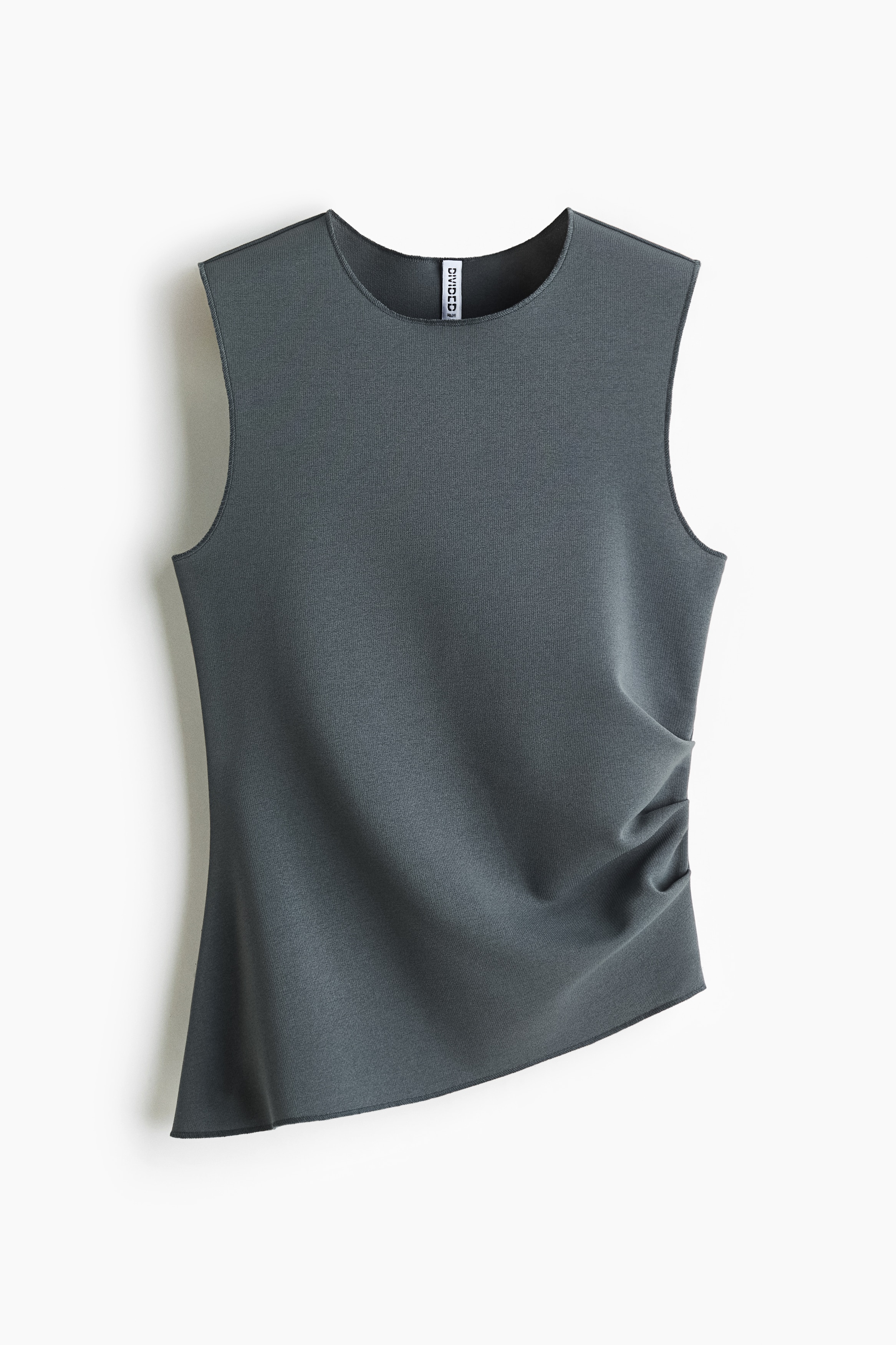 Asymmetric top - Grey/Brown/Black
