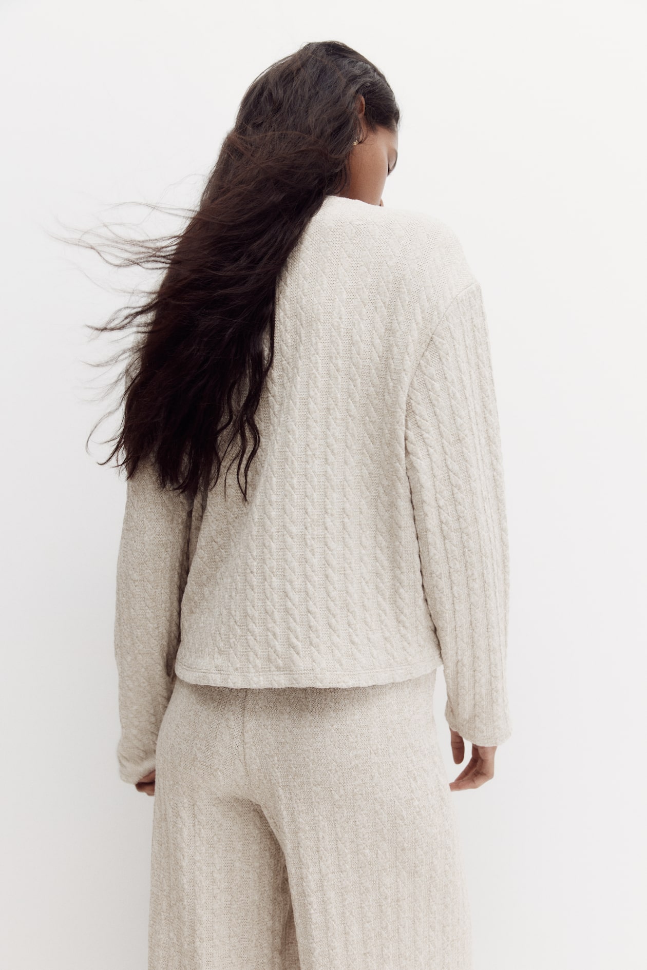Cable-Knit Sweater - image 3