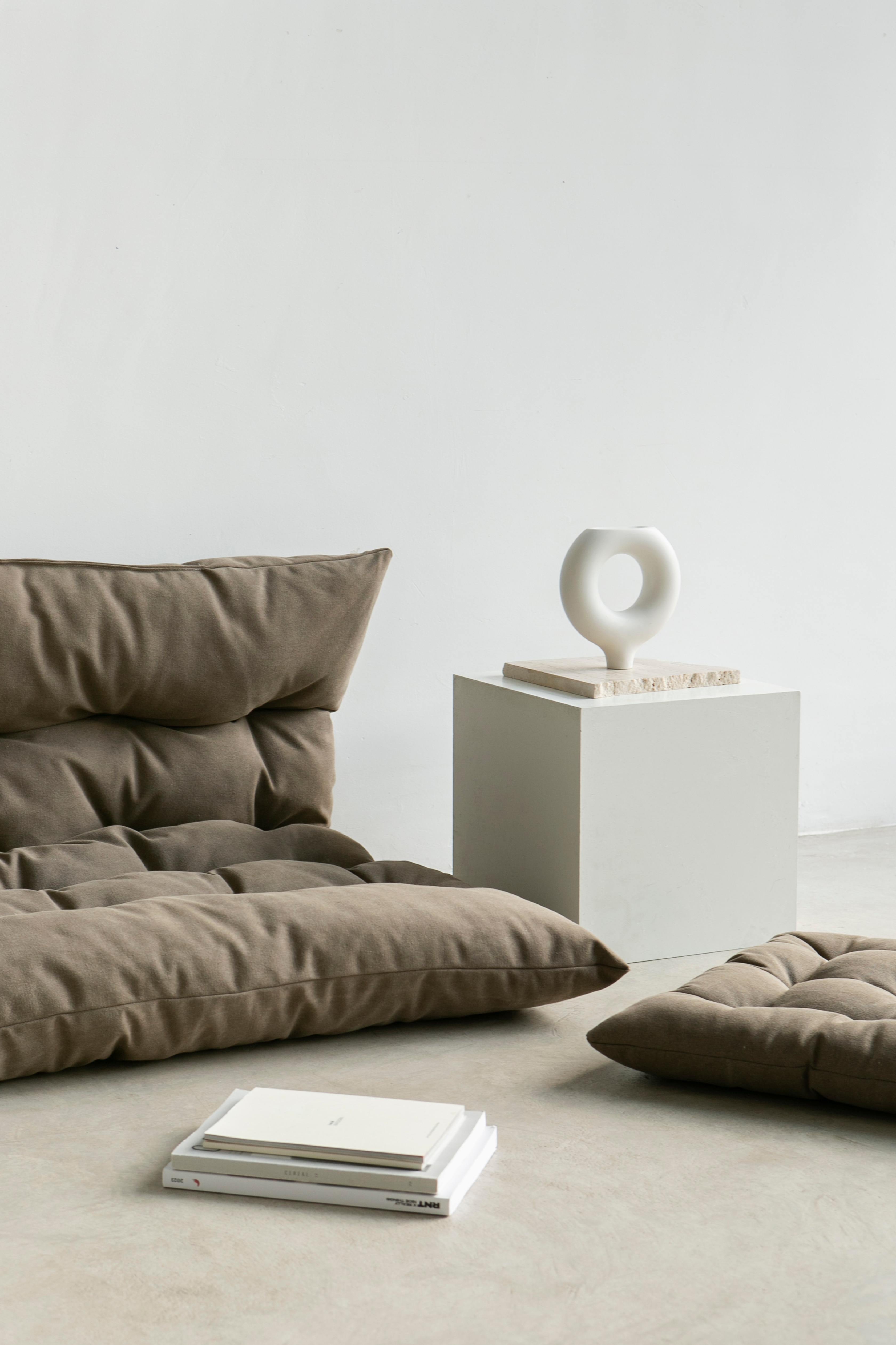 Materasso Futon Da Pavimento - Marrone/Blu/Taupe/Boucle/Rosa/Giallo