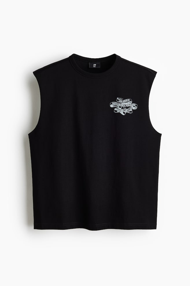 Loose Fit Printed vest top - Black/Los Angeles/White/Côte d'Azur Edition/Coral pink/82/Dark grey/Offshore/Black/Côte d'Azur/White/California - 1