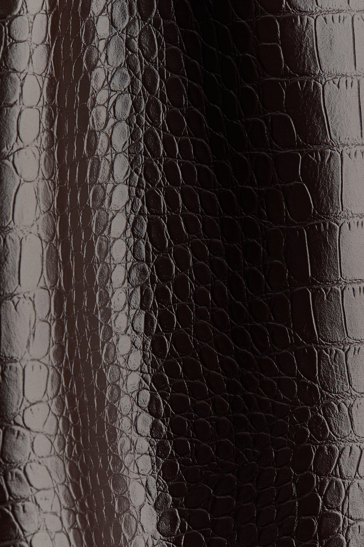 Coated Mini Skirt - image 5