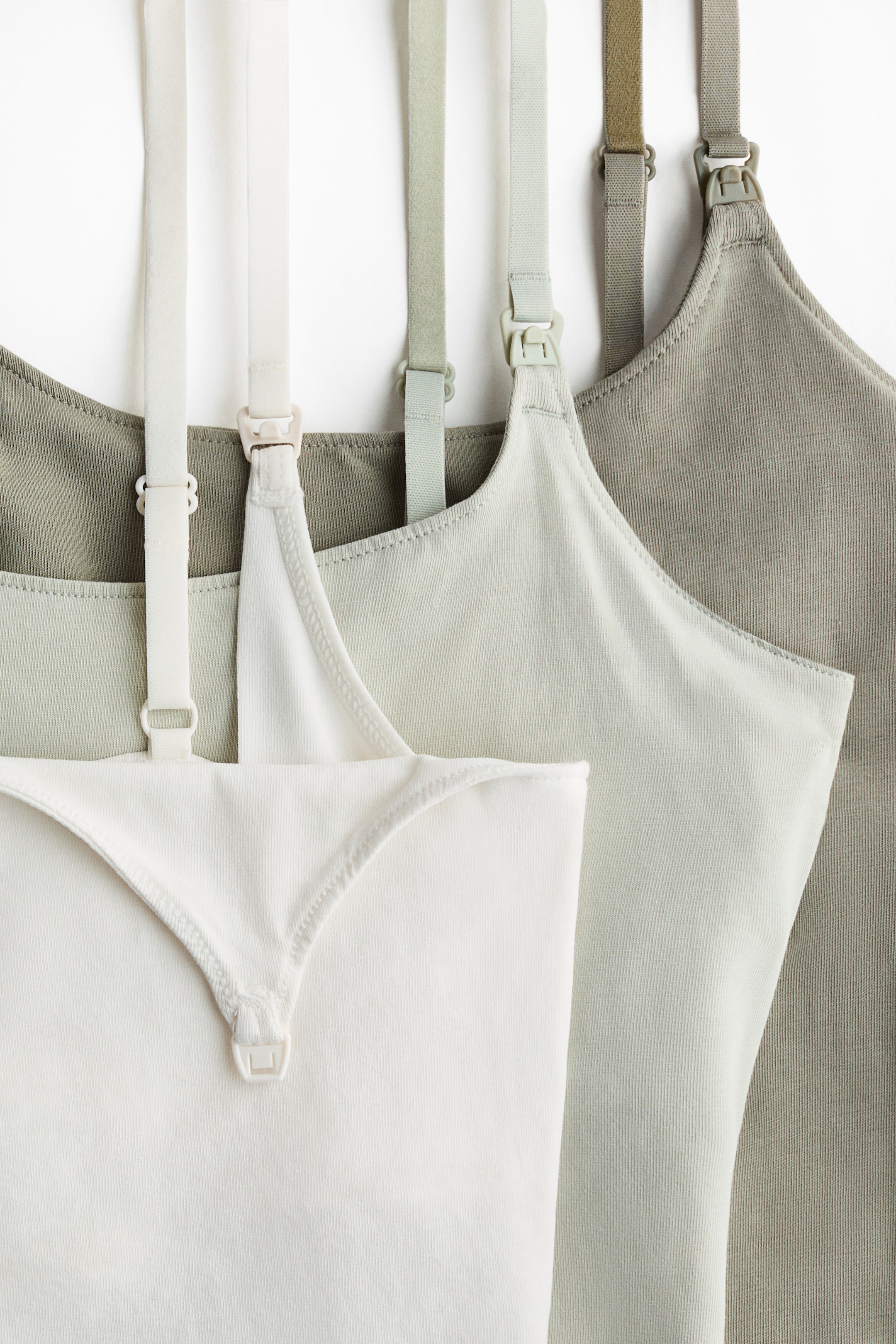 MAMA 3-Pack Nursing Camisole Tops