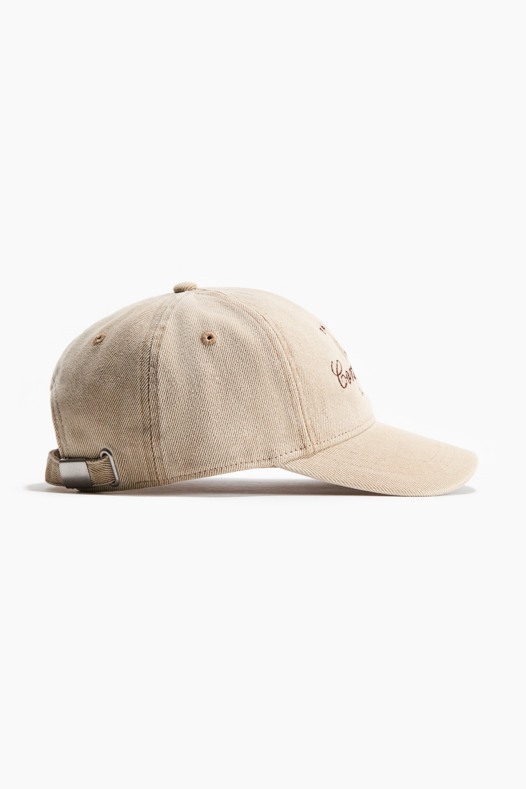 Embroidered Cotton Cap