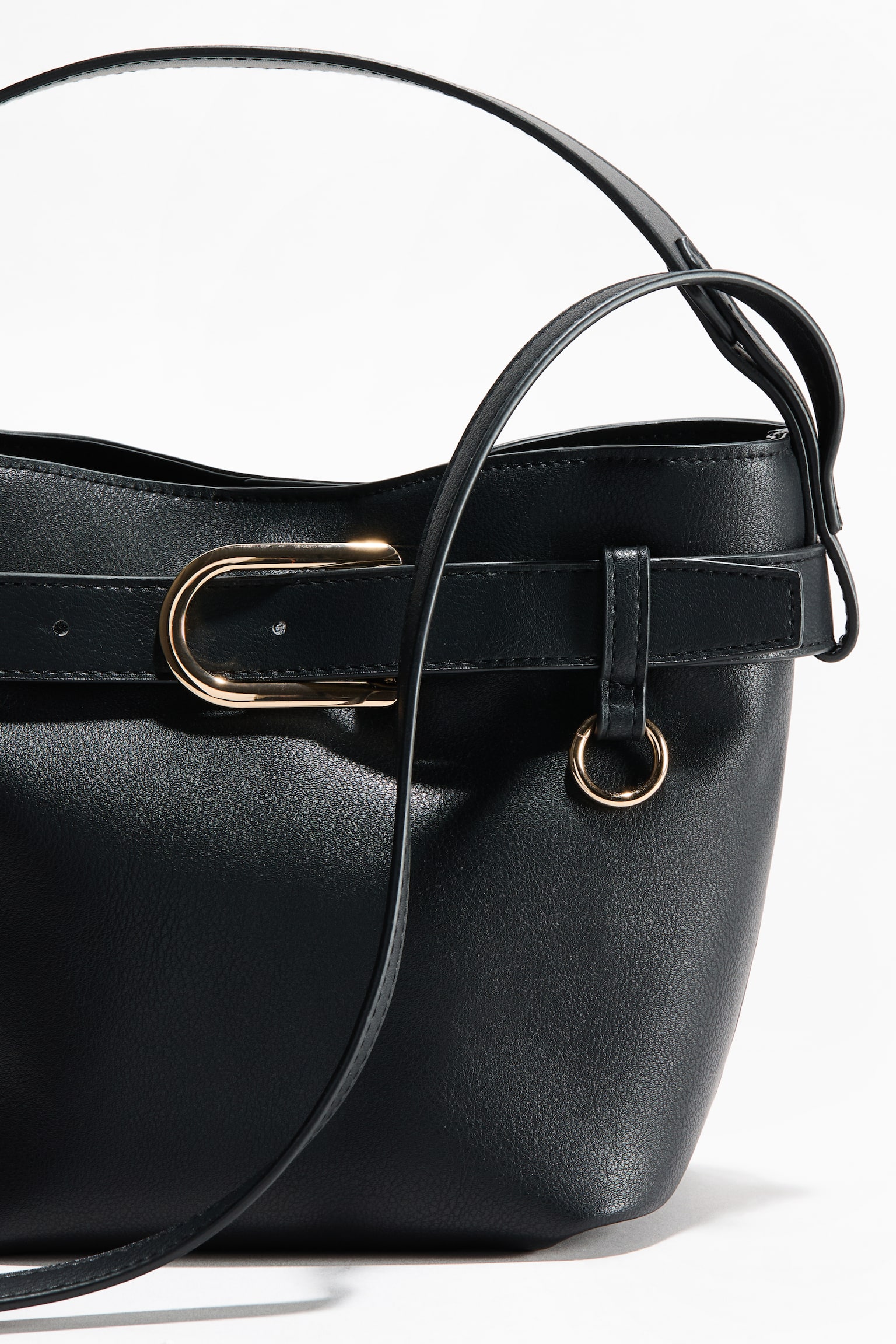 Женская сумка H&M Crossbody Bucket, цвет: Чёрный — фото 3