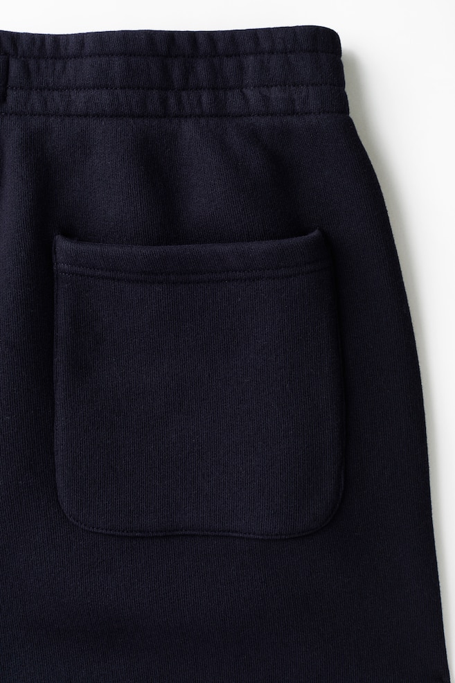 Relaxed-Fit Sweatshorts-Navy blue/Sports Gear - 4