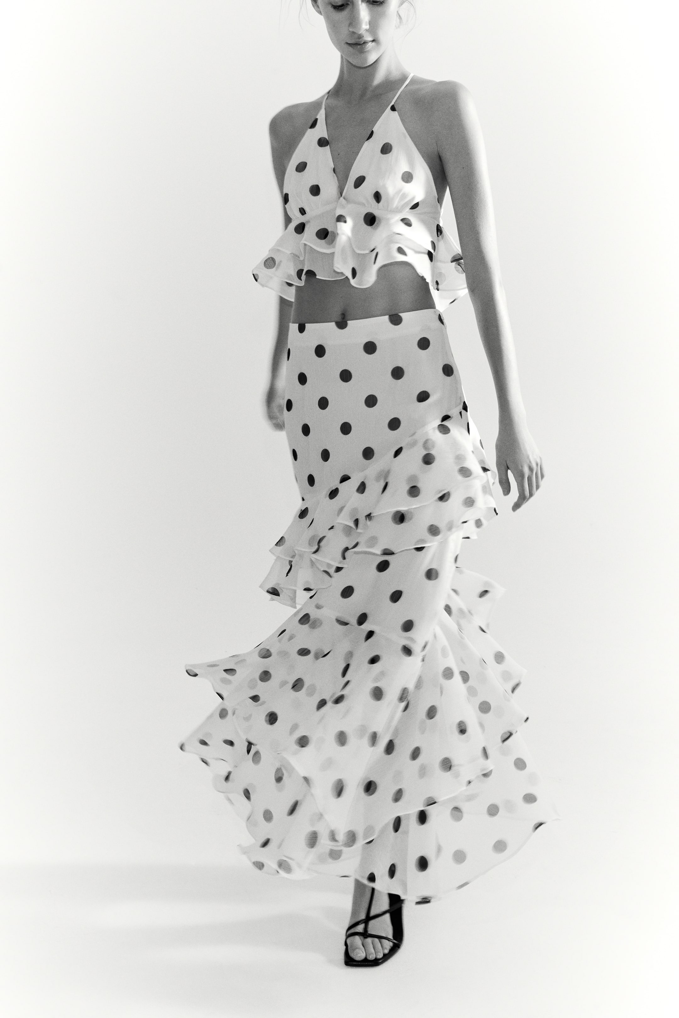 Flounced Skirt