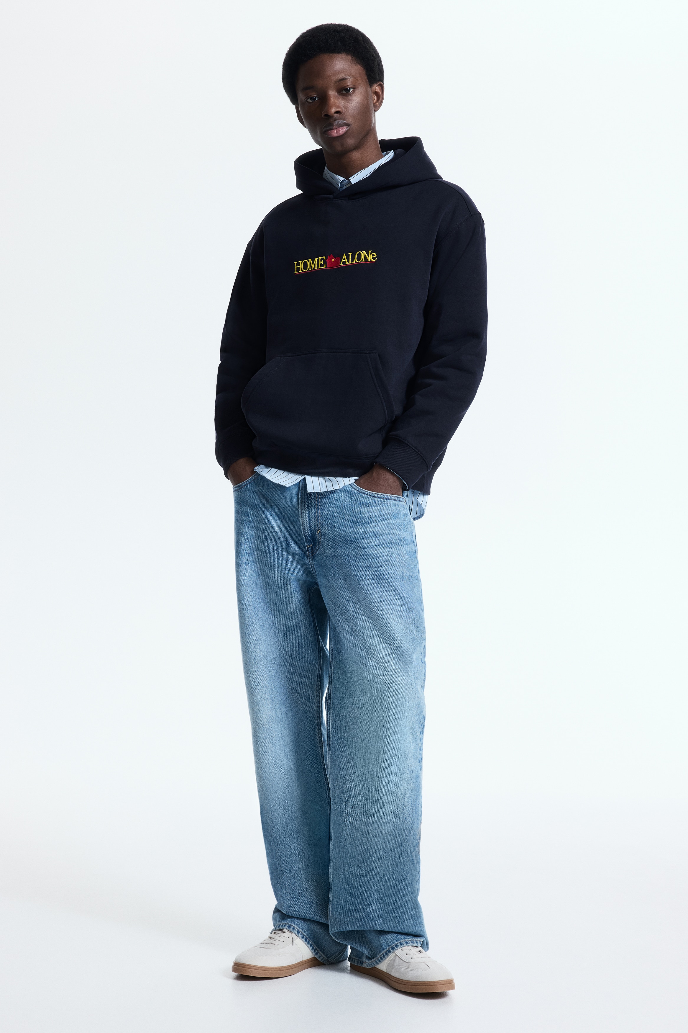 Loose Fit Printed hoodie