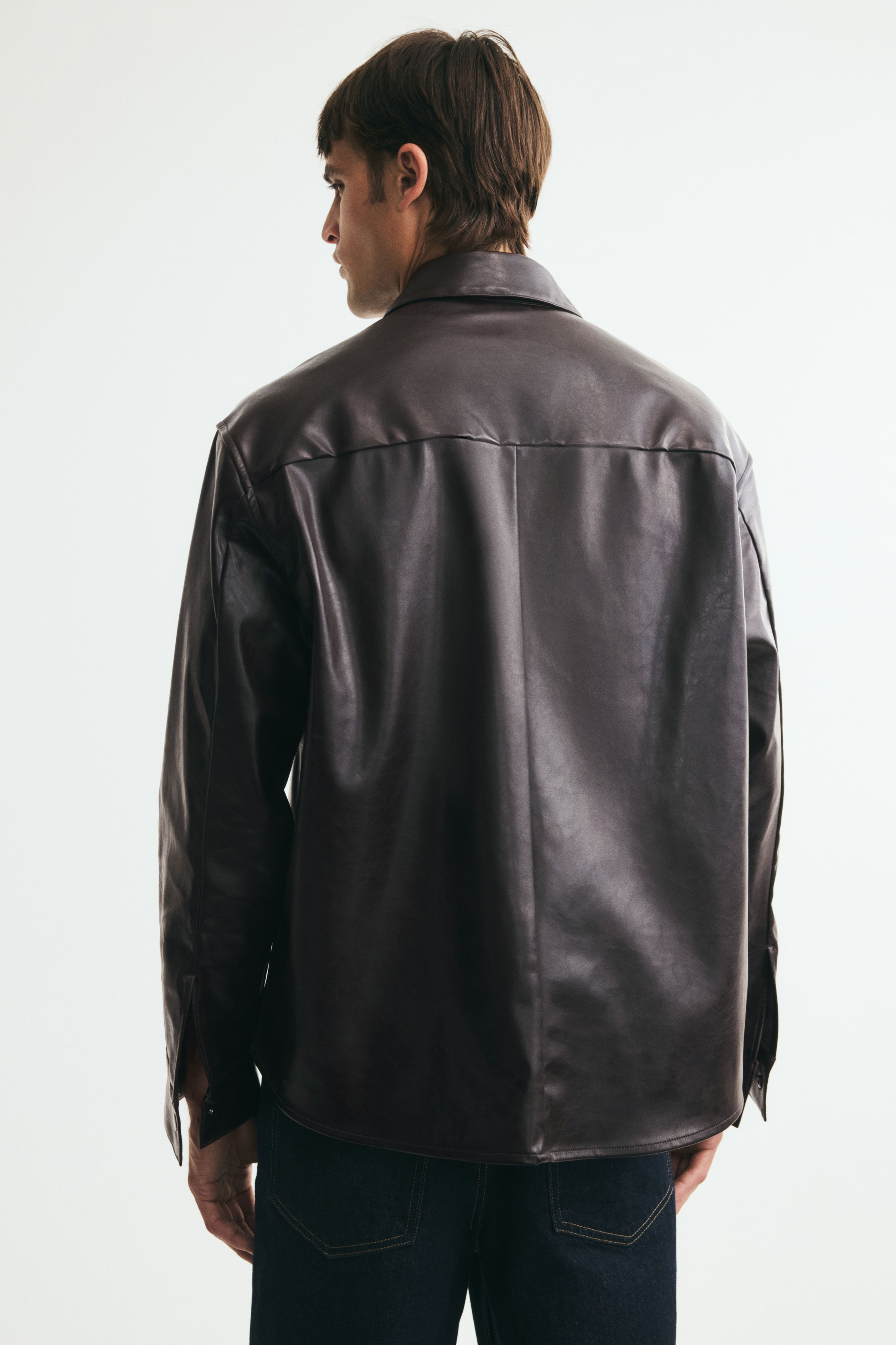 Coated Overshirt