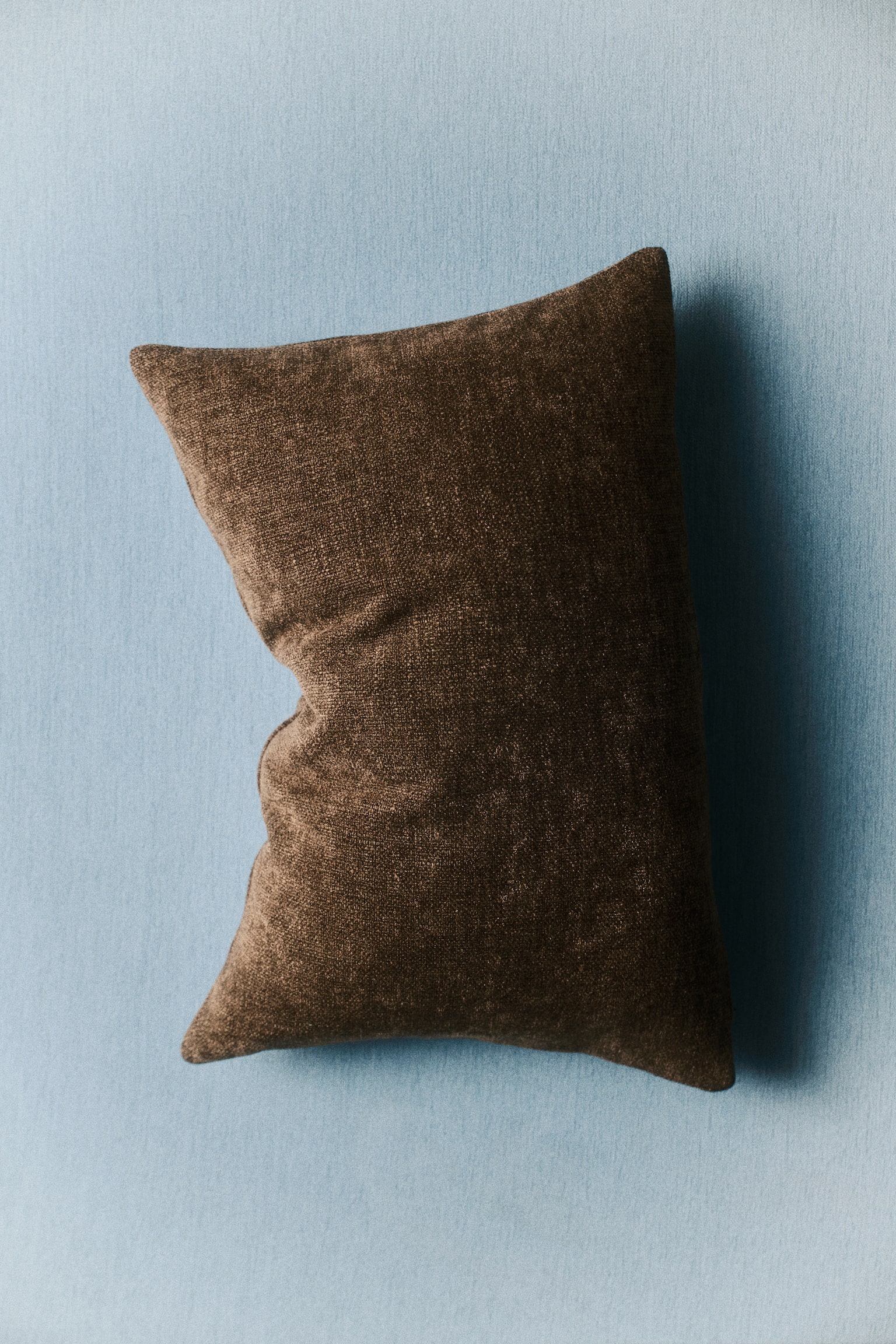 Chenille Cushion Cover - Dark brown/Light taupe/Dusty taupe/Cream/Light gray - 1