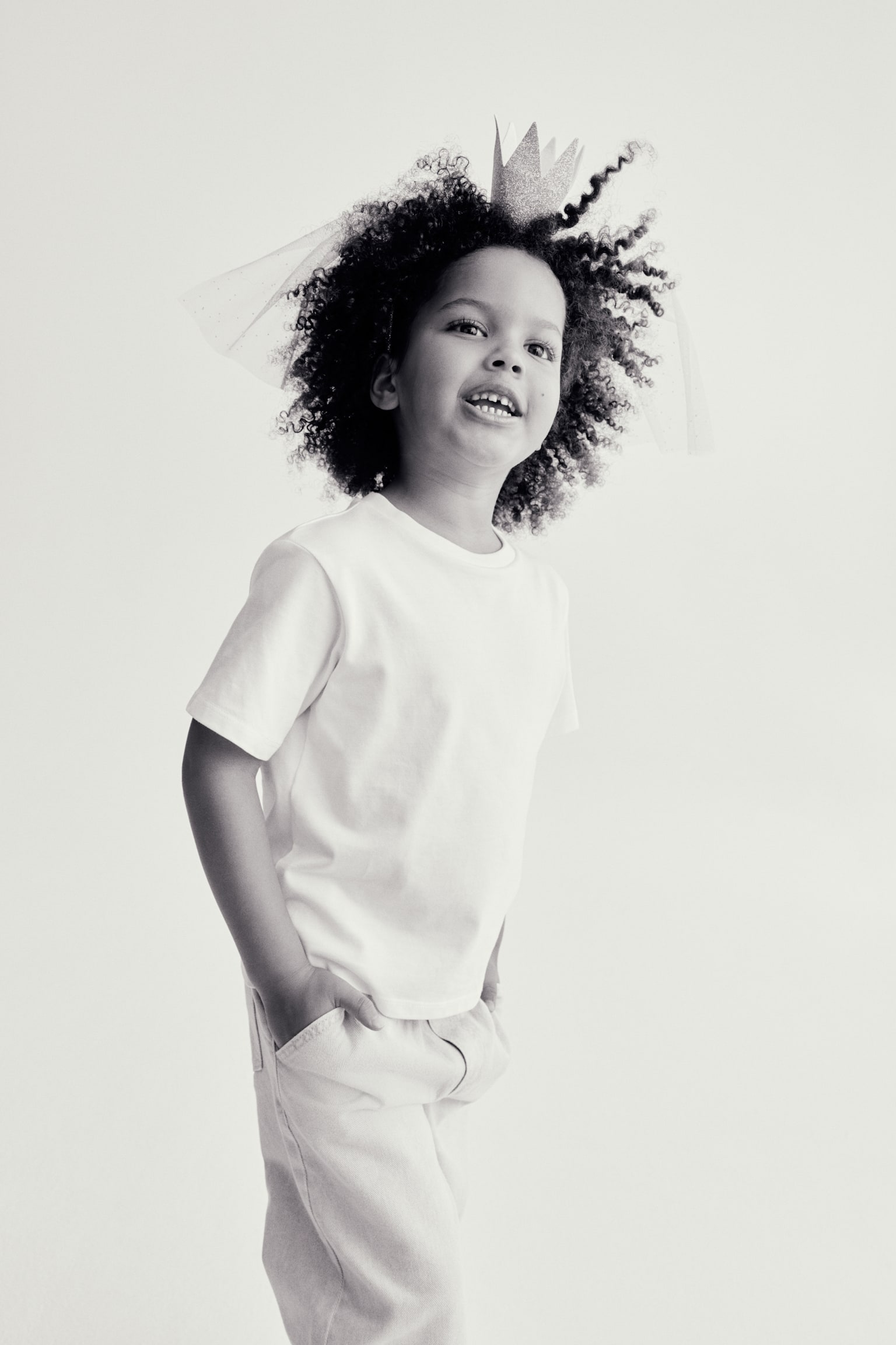 Glittery veiled Alice band - Pink/Glittery - 3