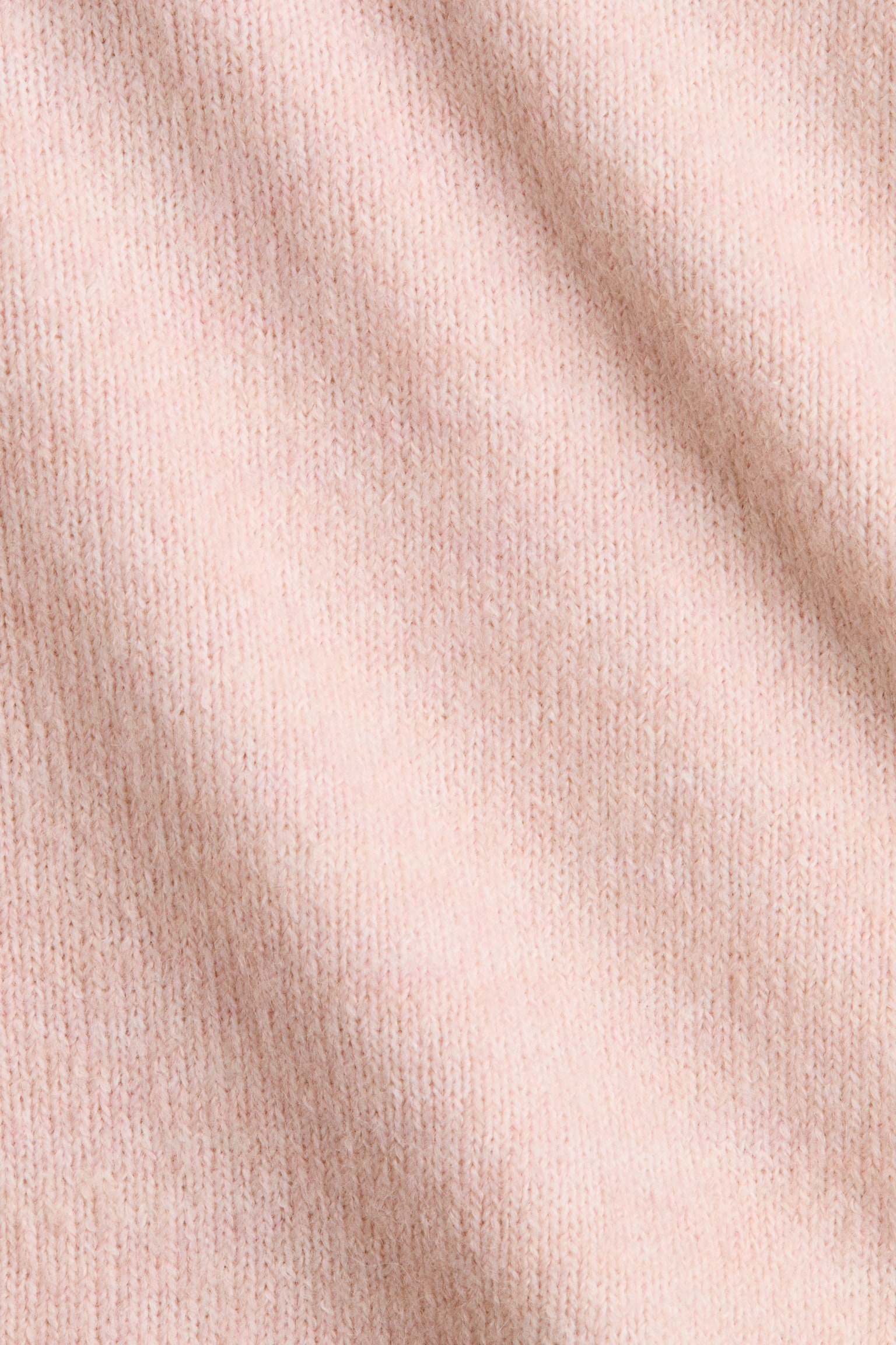 Cardigan con bordo a volant - Light pink/Nero - 2