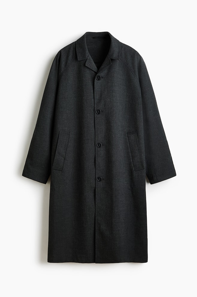 Car coat - Dark grey - 1