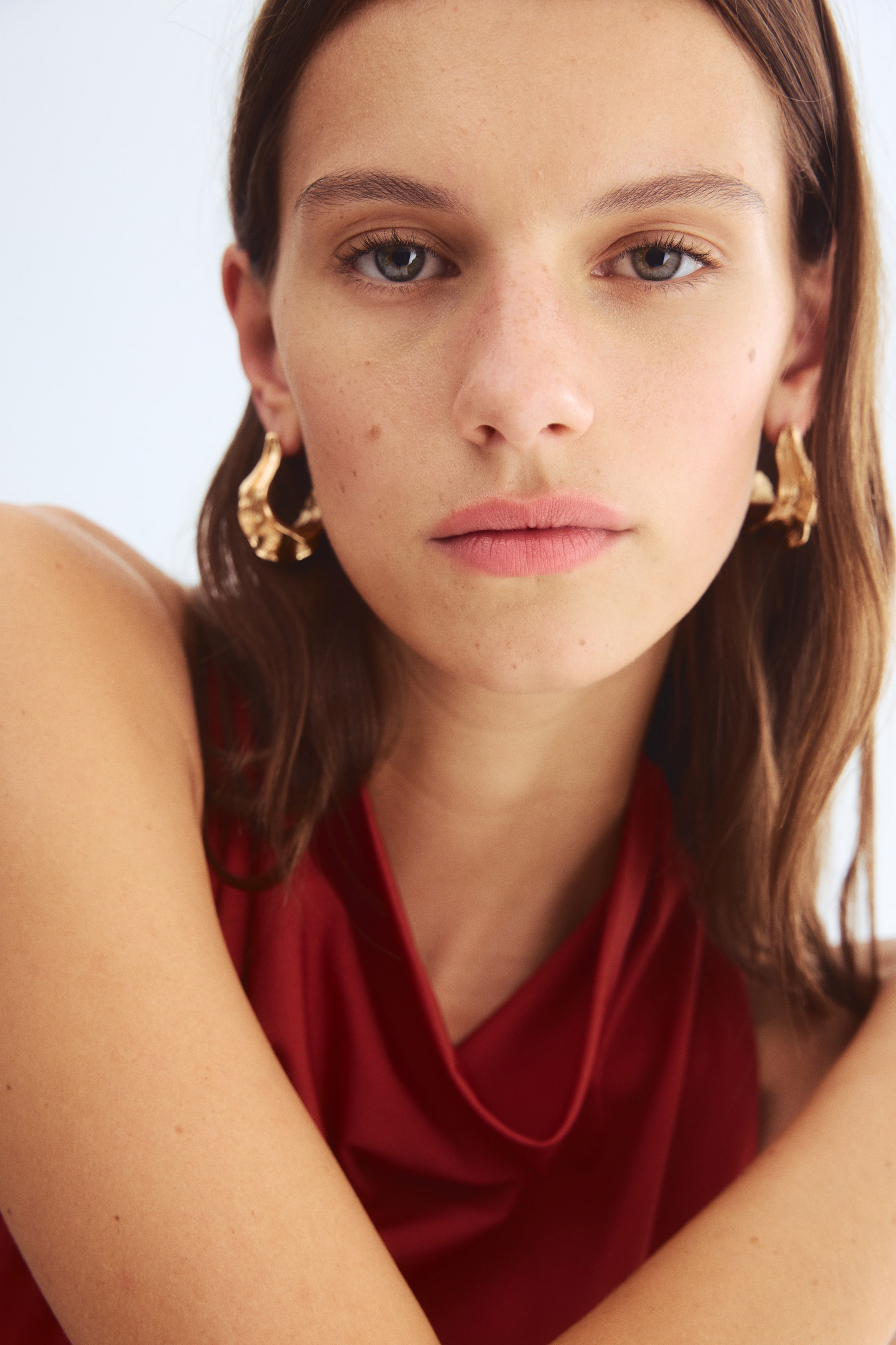 Ampliar la imagen: Cowl-neck body - Rojo - Ladies | H&M MX 1