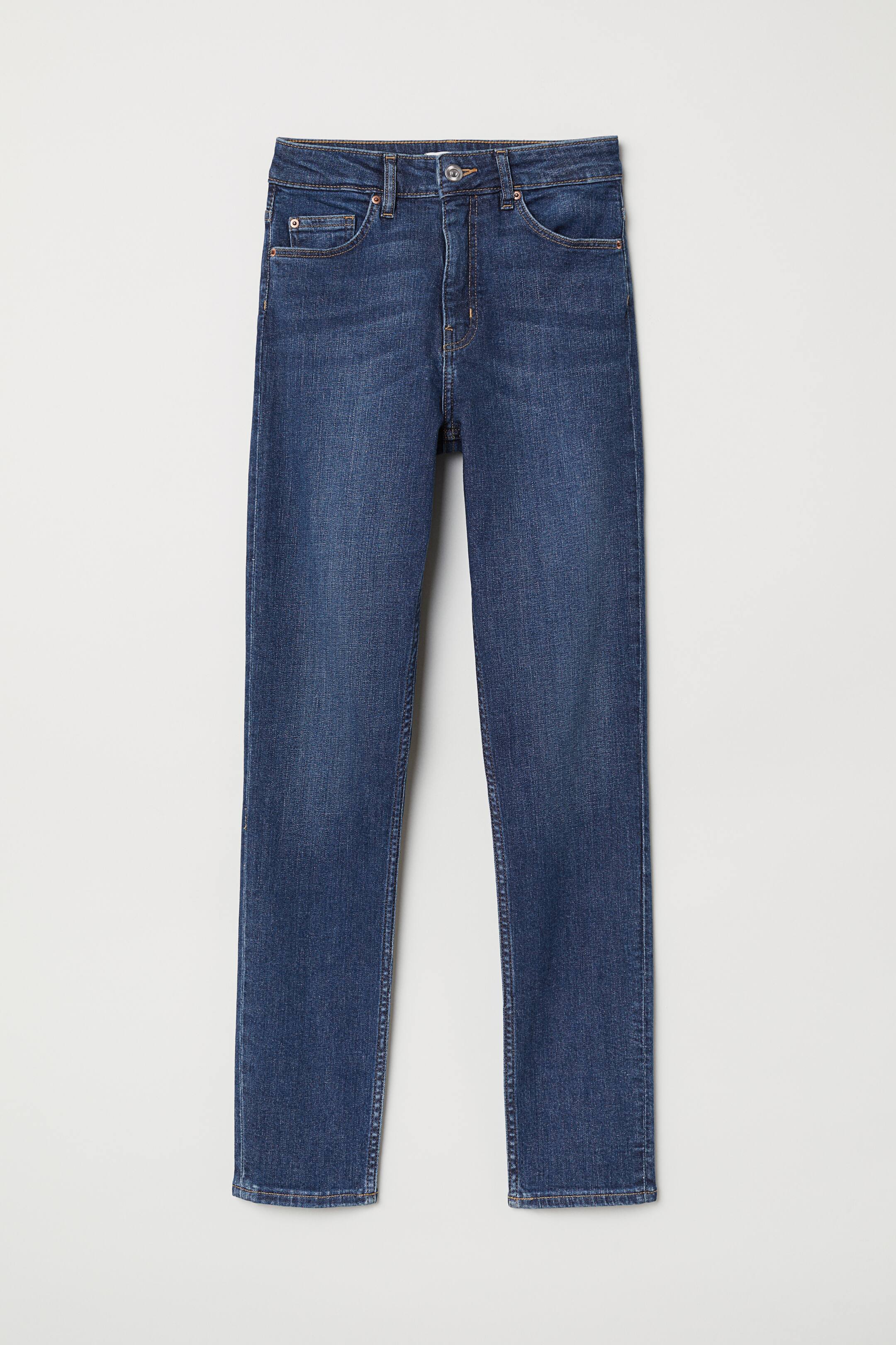 Agrandir l'image: Skinny High Jeans - Bleu denim foncé - FEMME | H&M FR 1