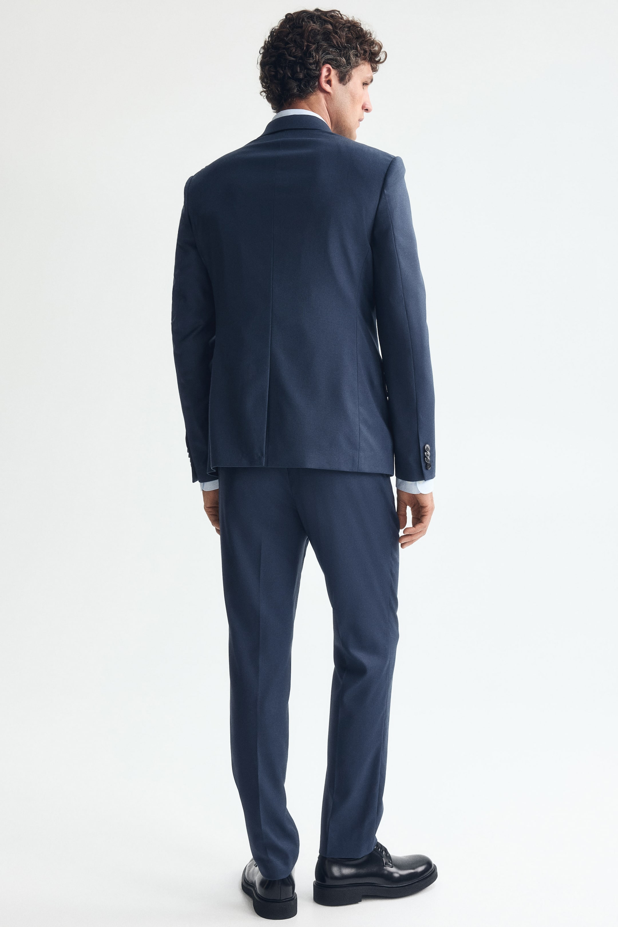 Skinny-Fit Single-Breasted Jacket