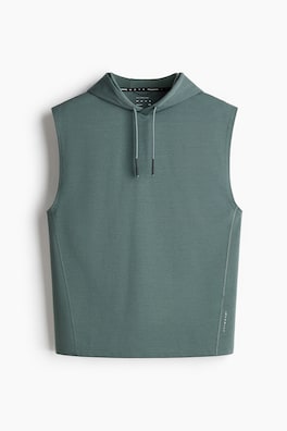 Ärmlös träningshuvtröja med DryMove™ Regular Fit
