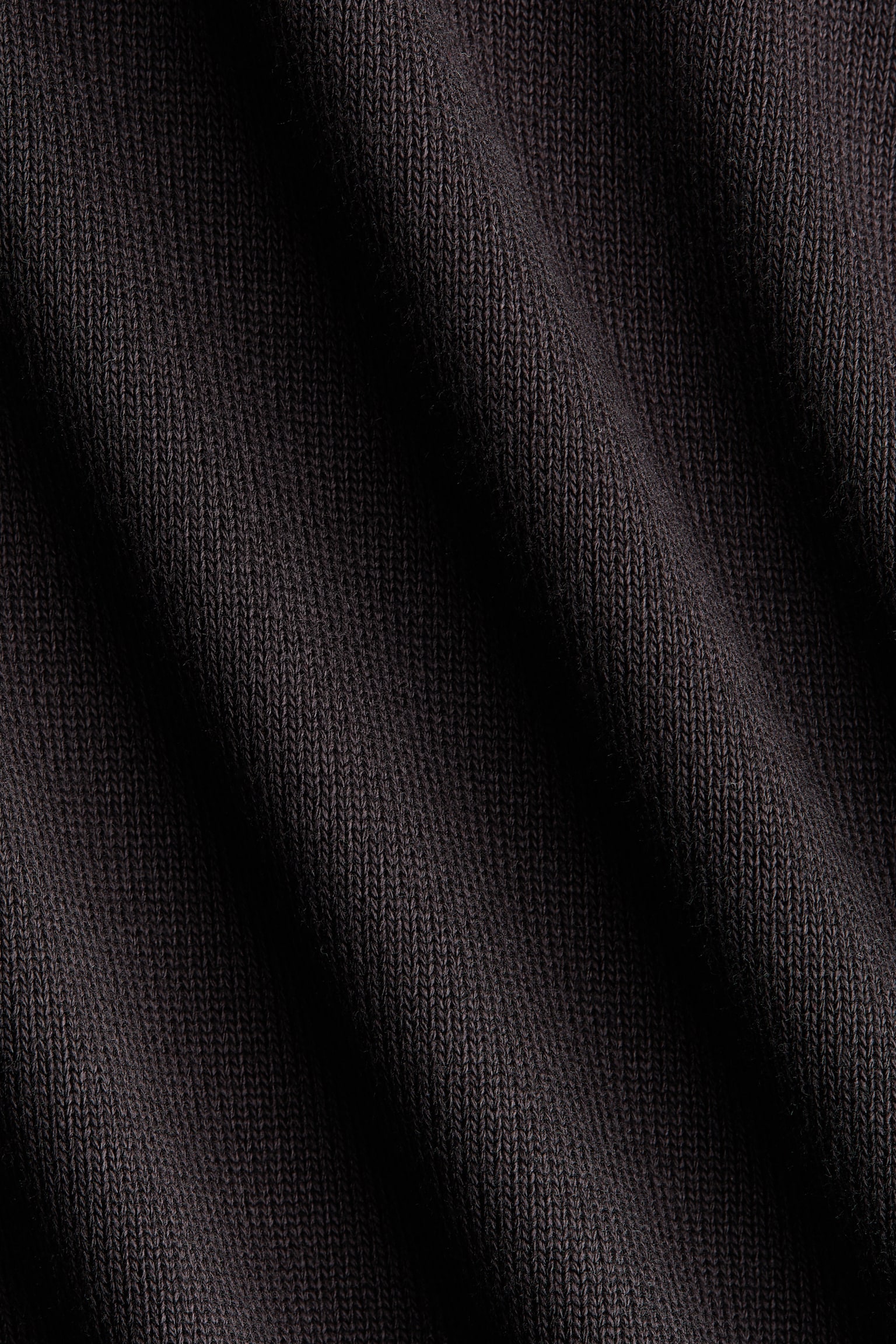 Drapirana bluza od finog pletiva - Tamnosmeđa/Bela - 6