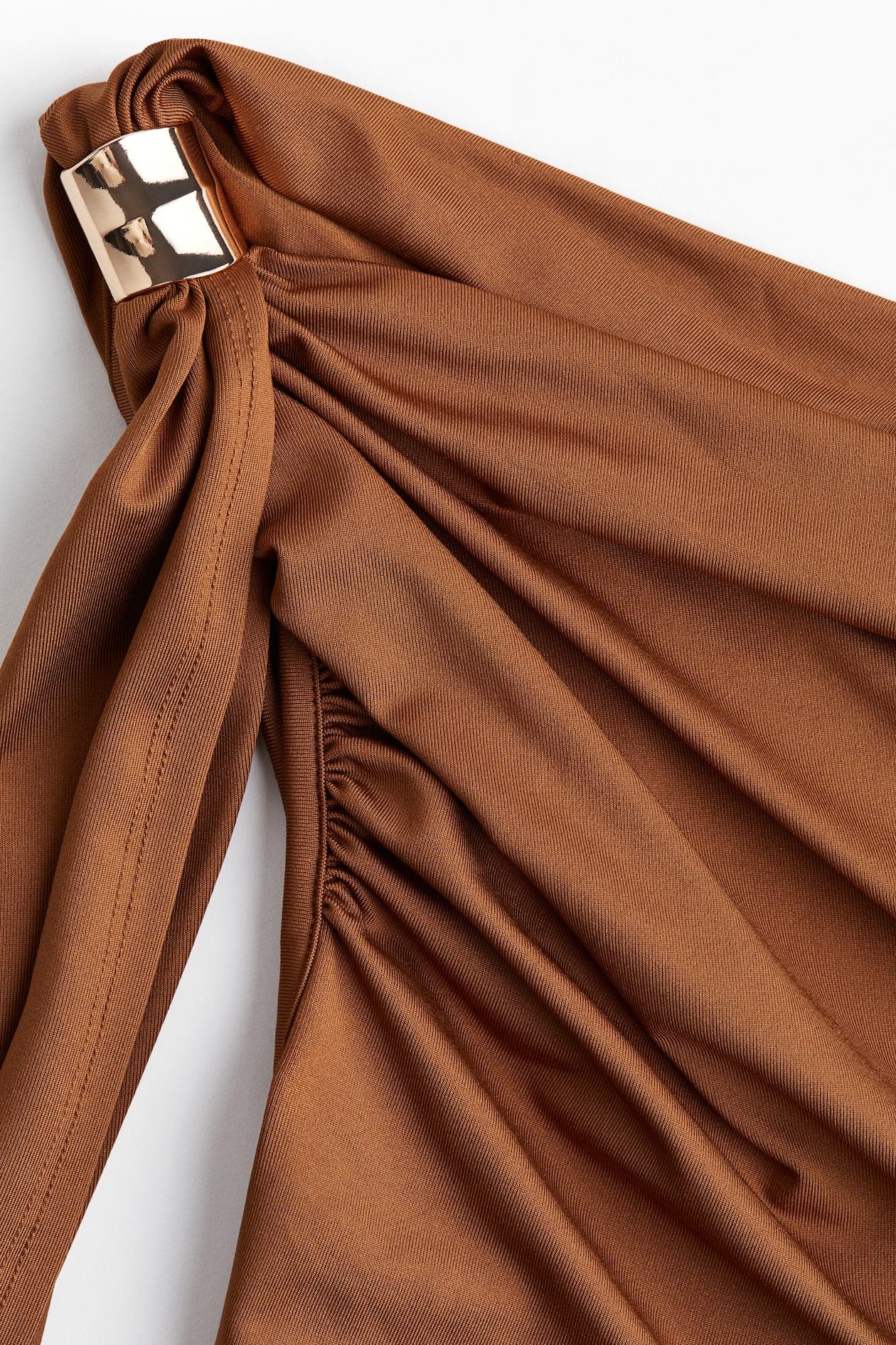 Draped One-Shoulder Top - image 5