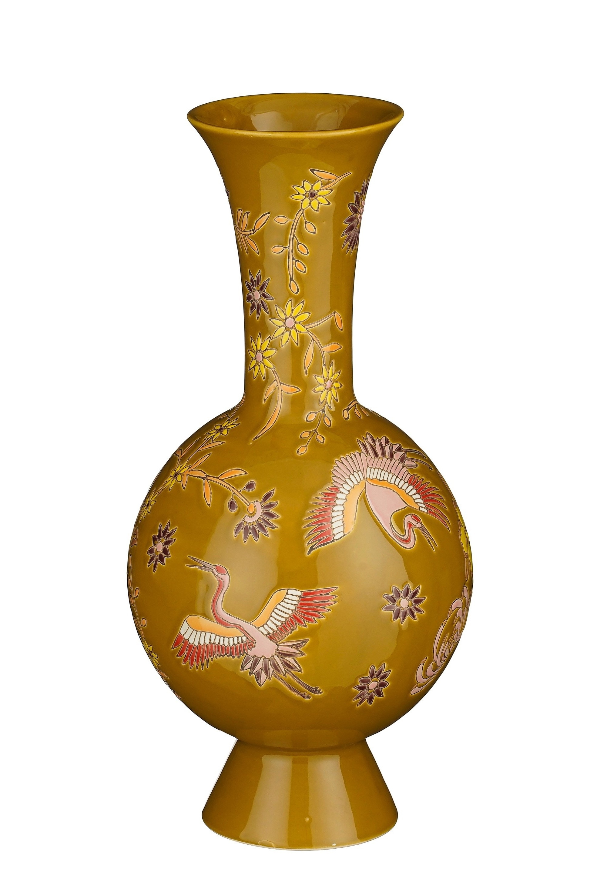 Mica Decorations - Vase En Céramique - Ocre