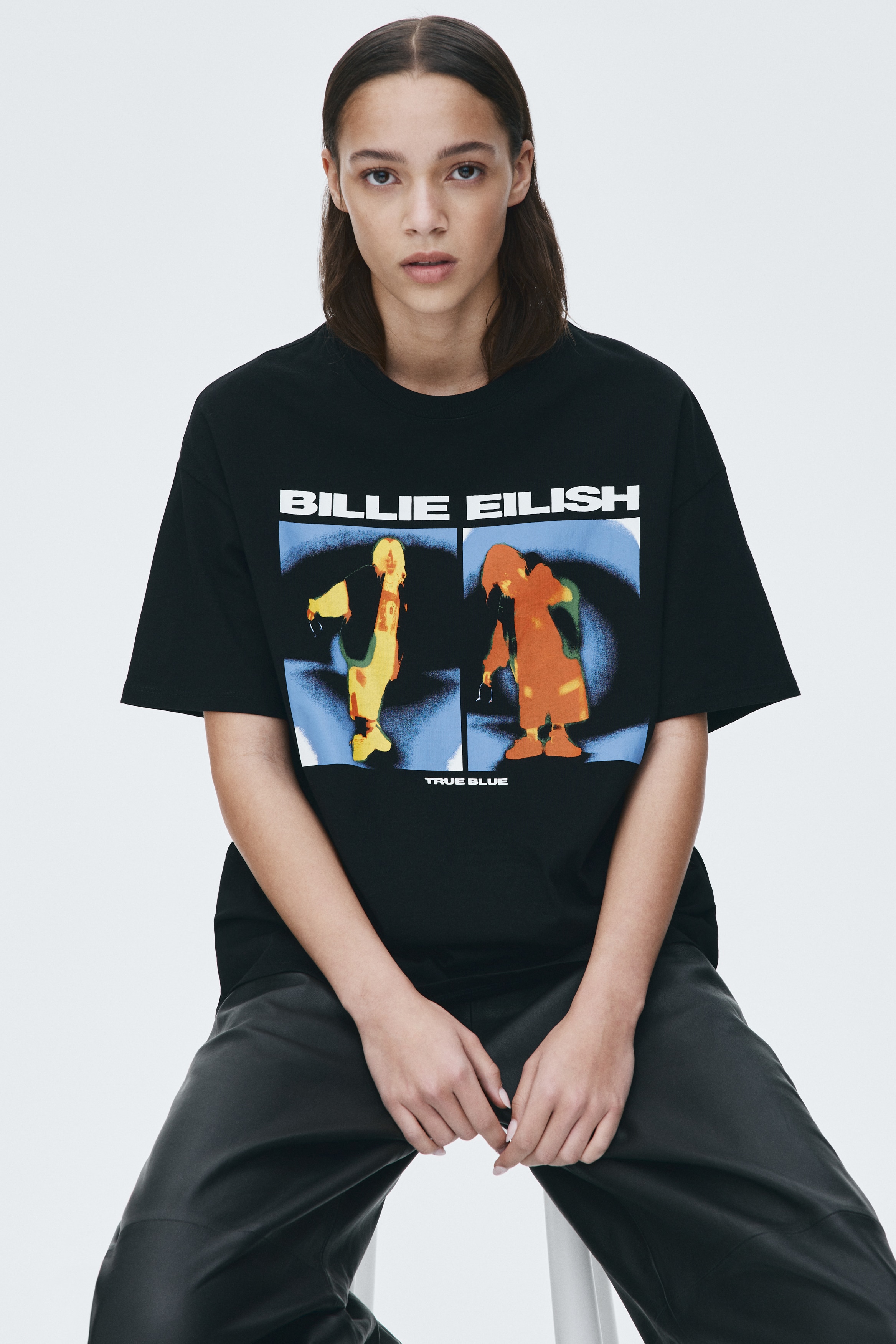 Oversized printed T-shirt