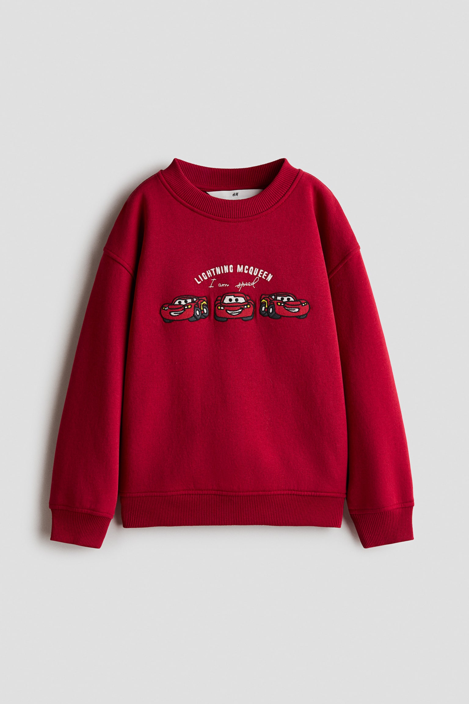 Baskı Motifli Sweatshirt - Kırmızı/Arabalar/Lacivert/Super Mario/Krem/Super Mario/Krem/Snoopy/Lacivert/Mickey Mouse/Koyu gri/Mickey Mouse/Kahverengi/Jurassic World/Koyu gri/Kirpi Sonic/Tozlu mavi/Oyuncak Hikayesi