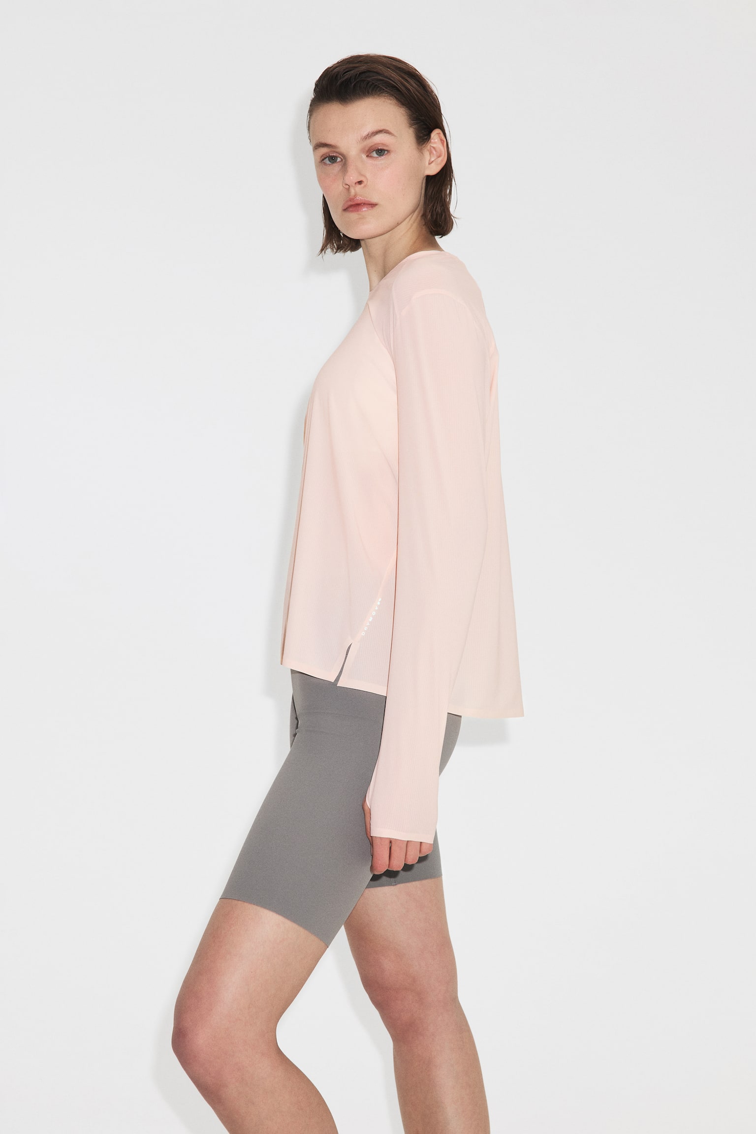 Top de sport DryMove™ - Blush/Bleu amazonite/Noir/Gris clair - 6