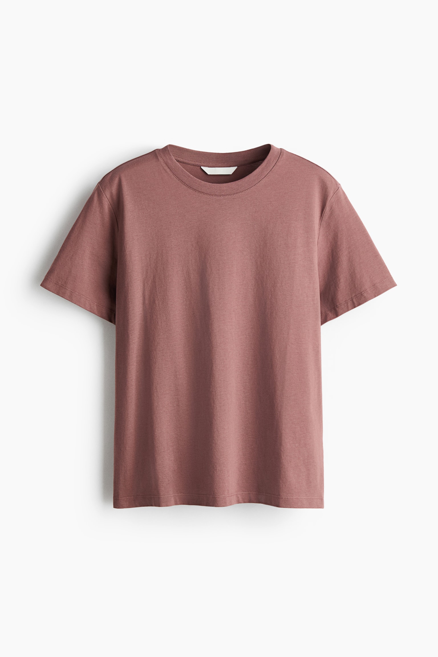 Áo thun cotton - Màu hồng khói đậm/Màu trắng/Màu đen/Màu hồng/Màu xanh tím than - 1