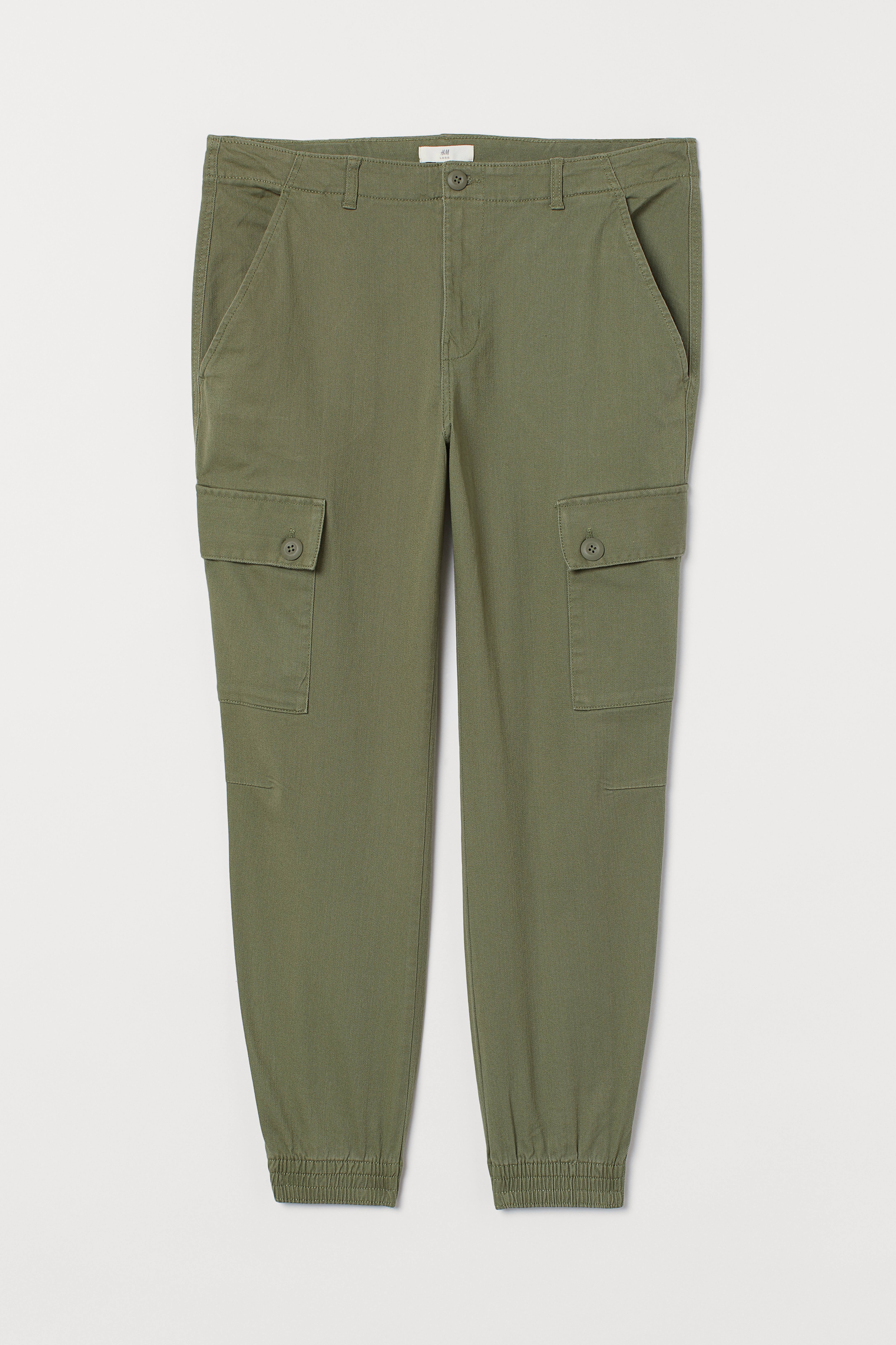 Cotton fashion on khaki pants