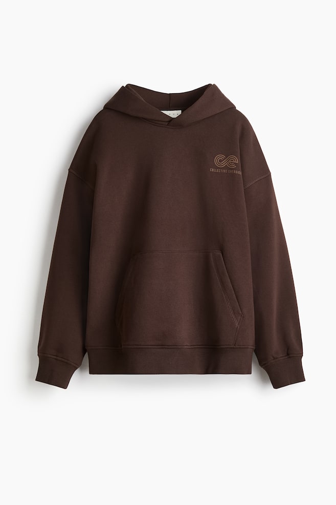 Sport-Hoodie mit DryMove™ - Warmes Braun - 1