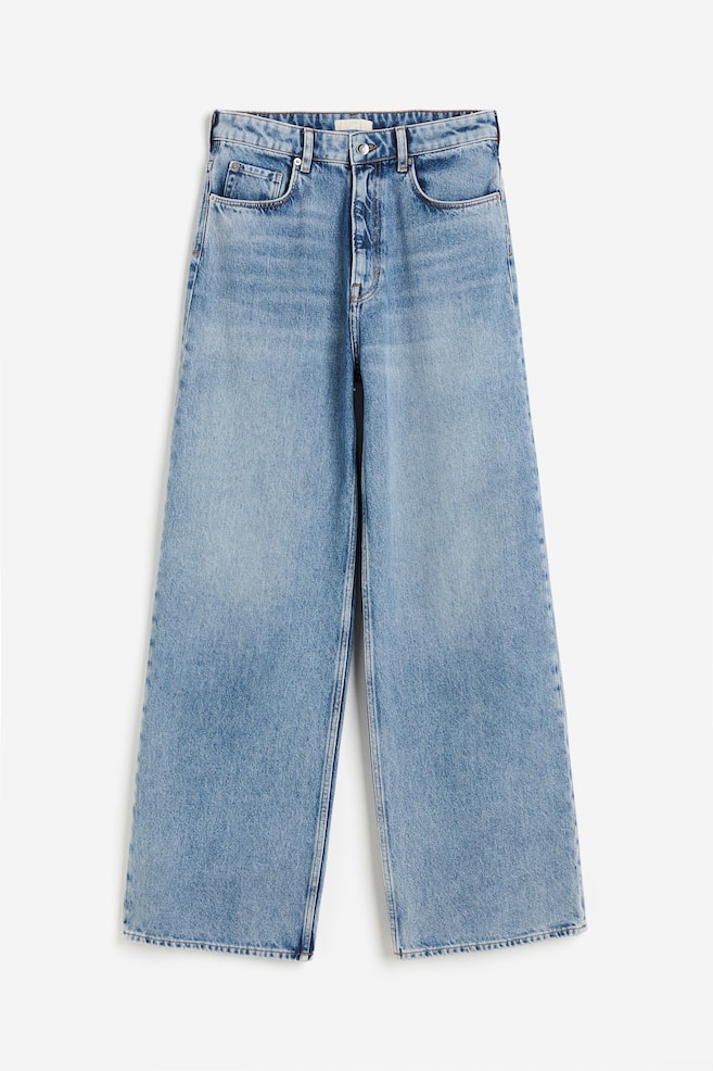 Wide Regular Jeans - Light denim blue - 2