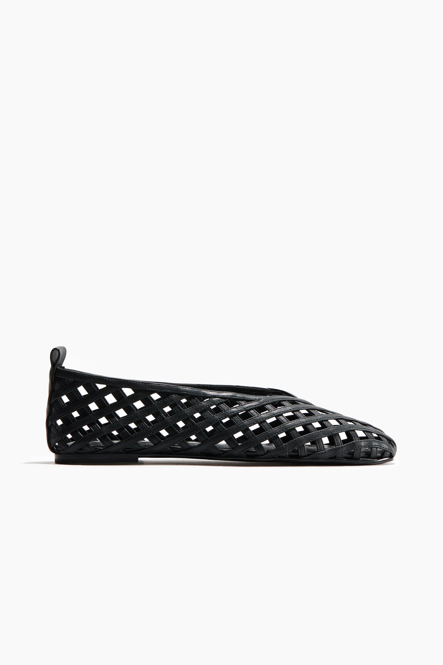 Braided-Look Ballet Flats - 3