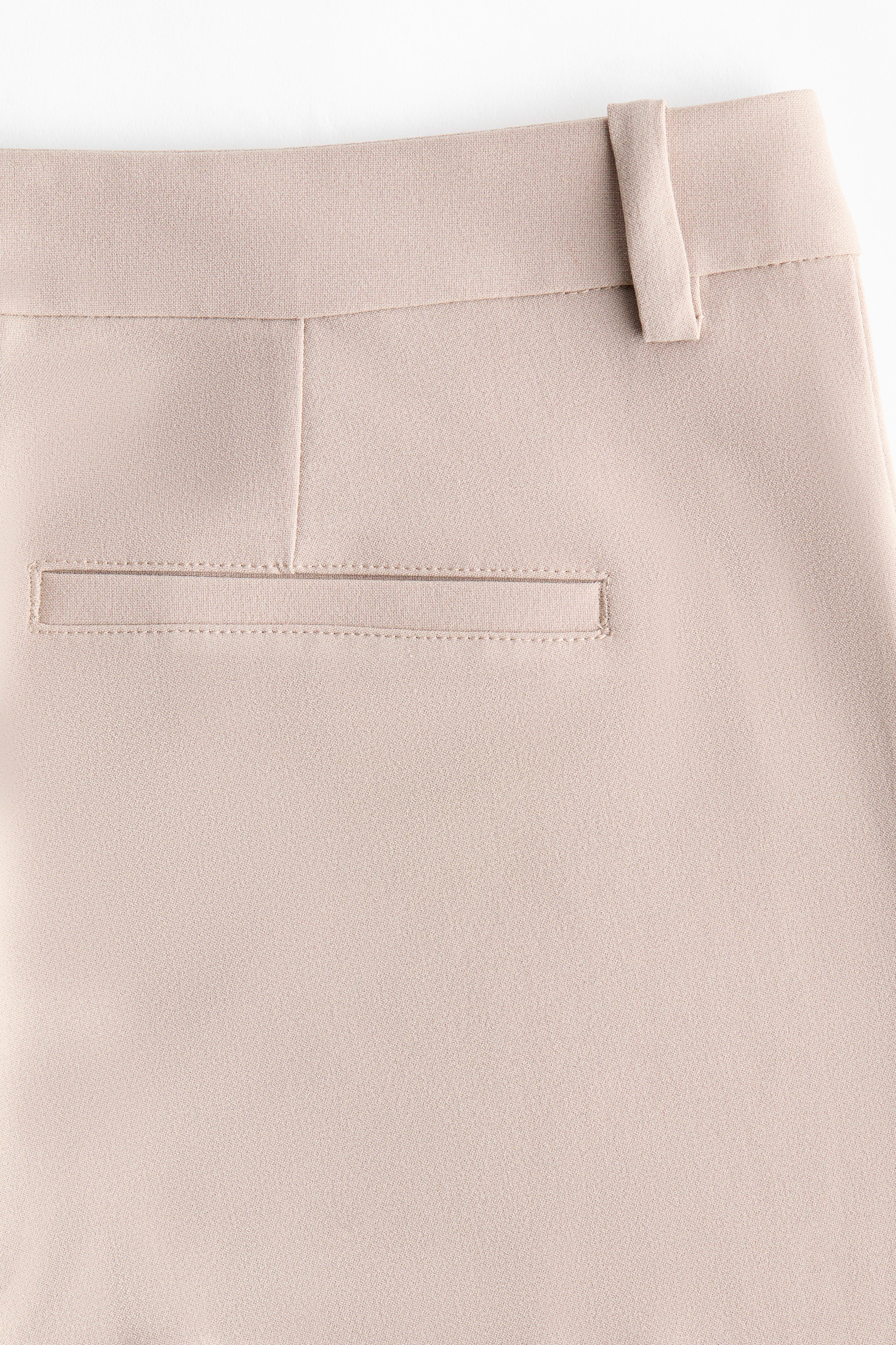 Ladies - Light Beige Dress Pants - Size: 8 - H&M