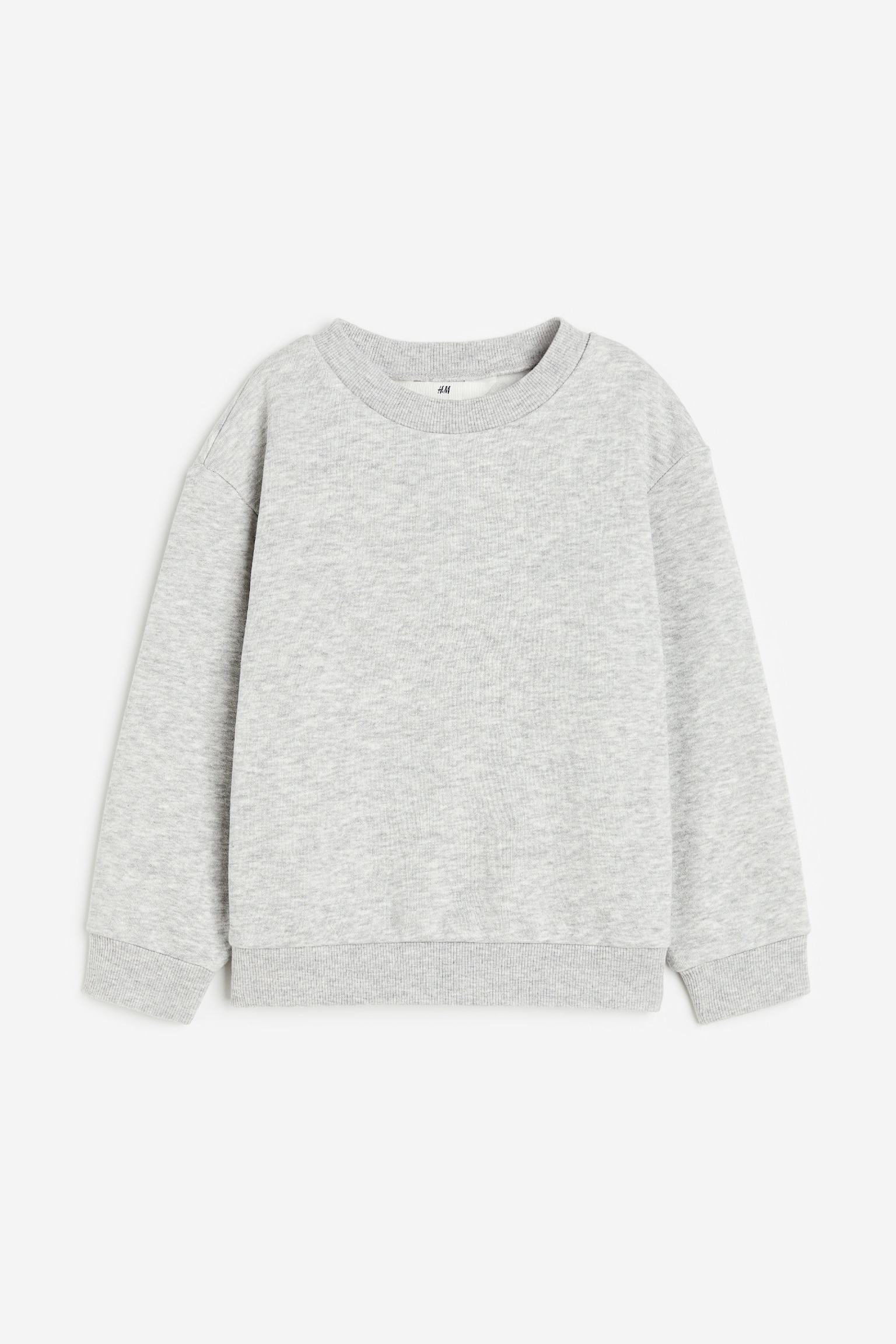 Sweatshirt - Light grey marl/Dark green/Dark blue/Red - 1