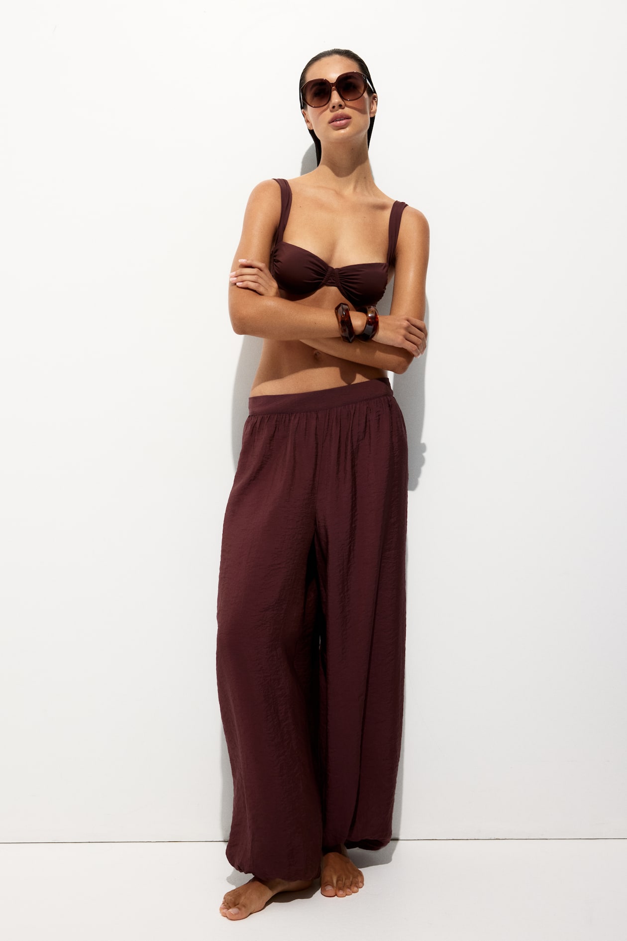 Balloon-Leg Beach Pants - image 2