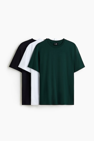 3-pack Regular Fit T-shirts