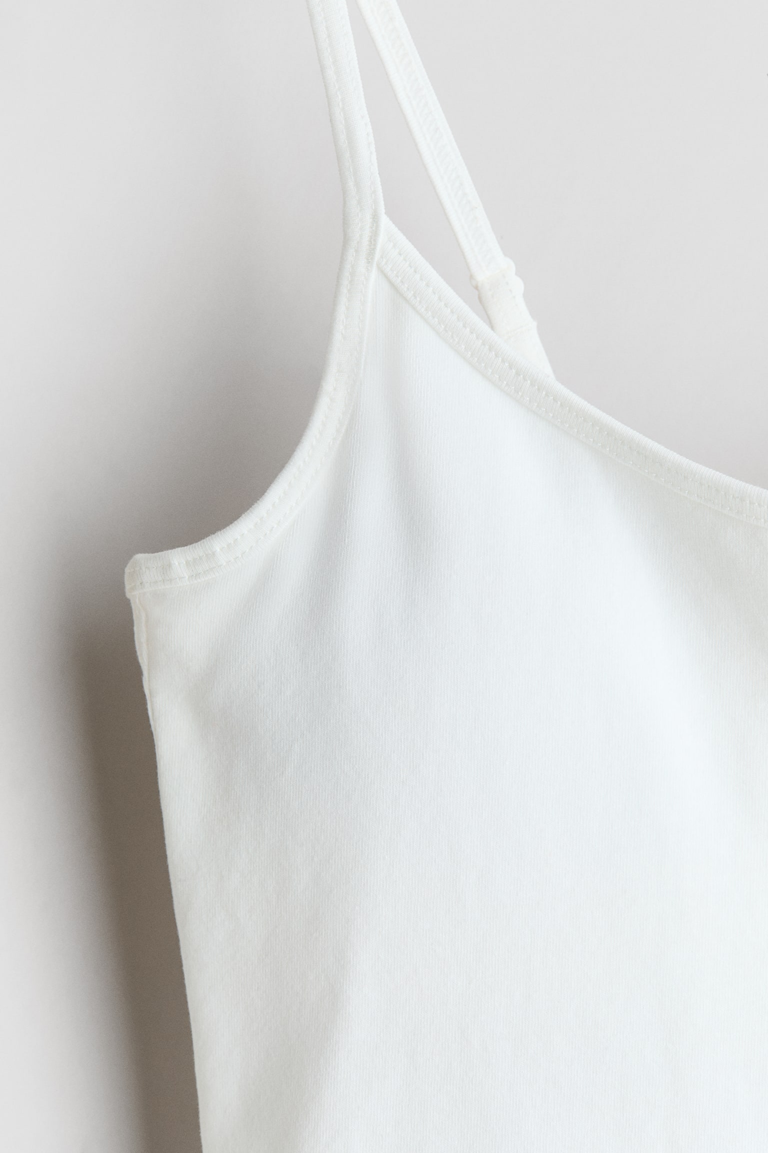 Padded strappy top - White/Black/Pale pink - 2