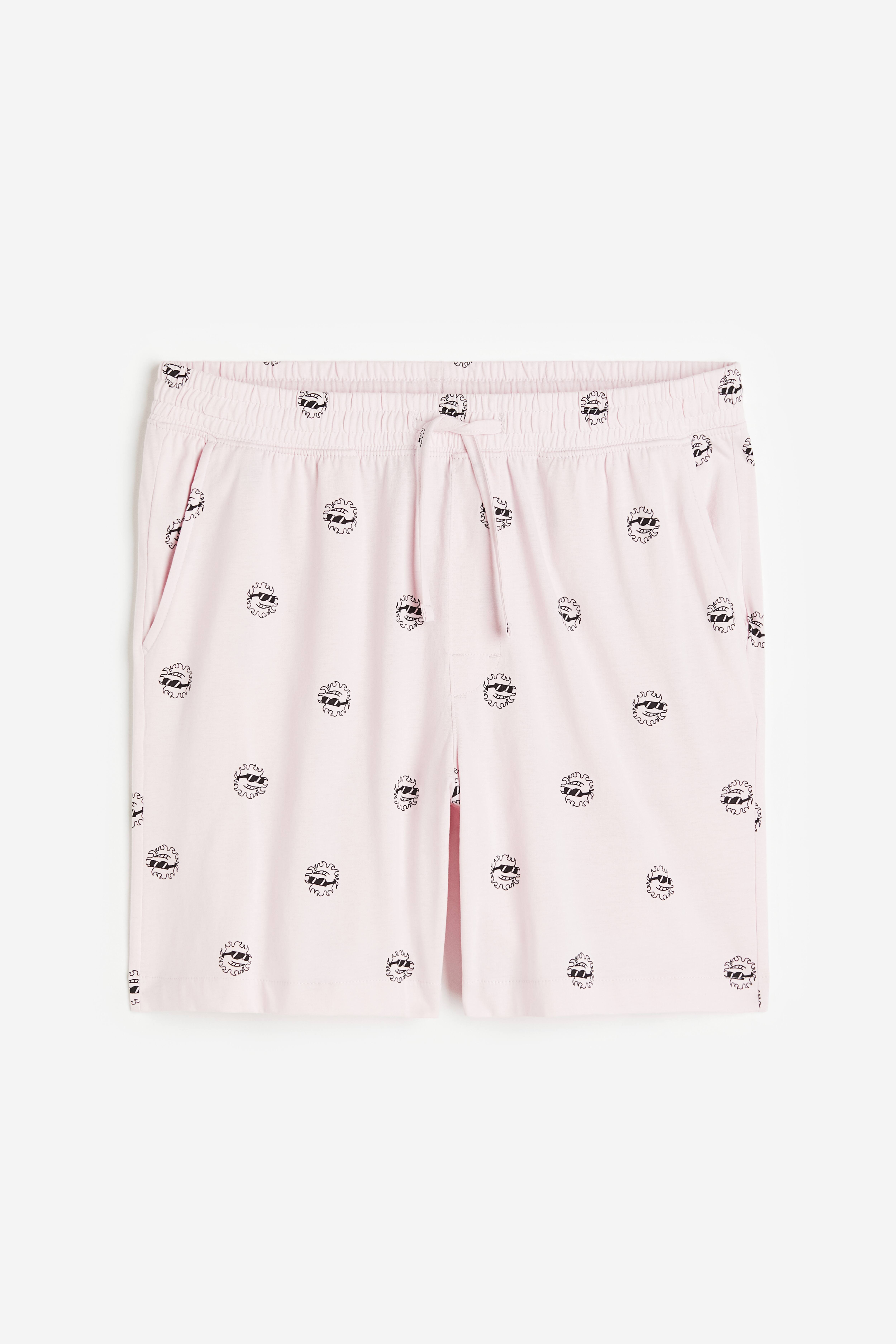 Regular Fit Pajama Shorts