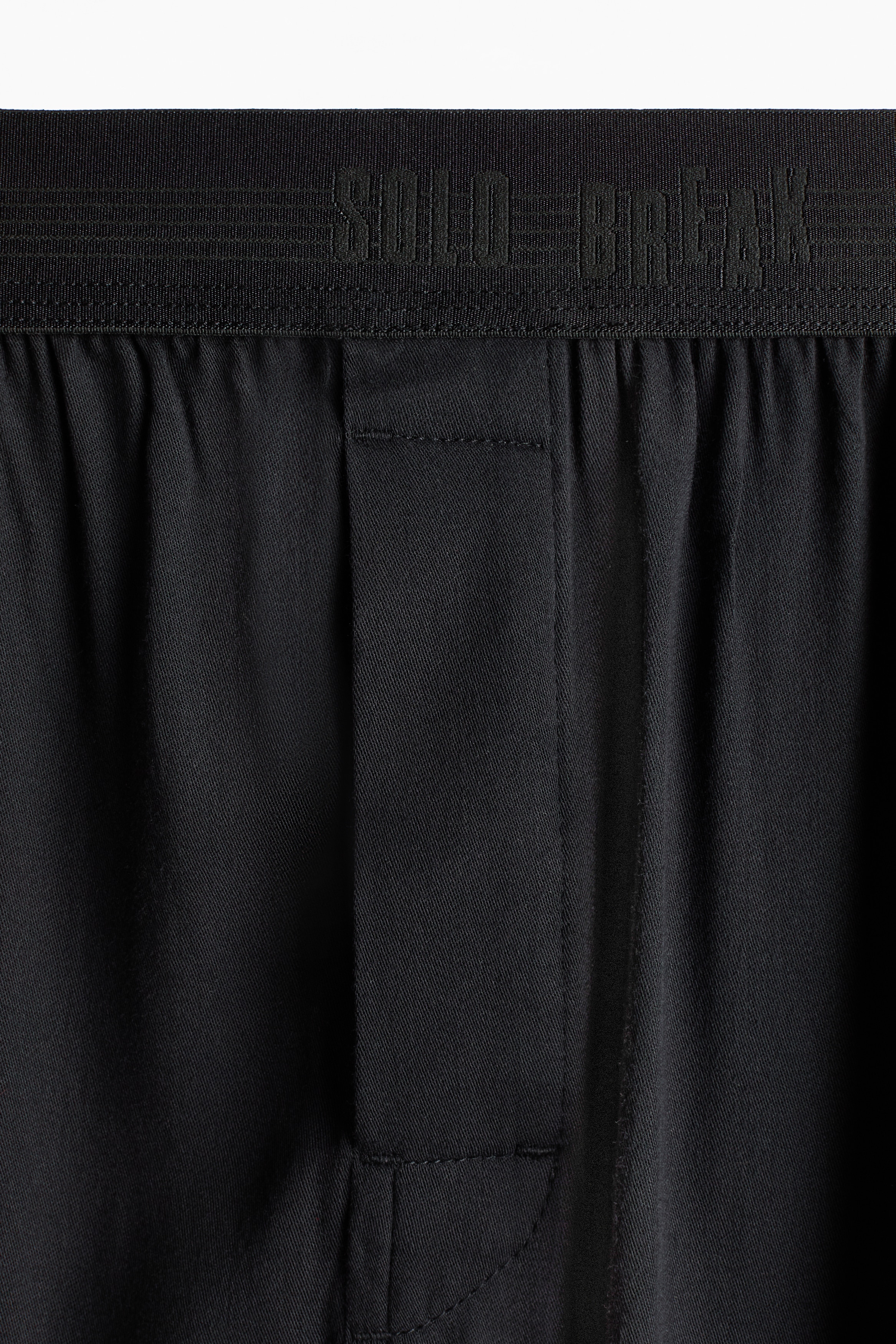 Satin boxer shorts
