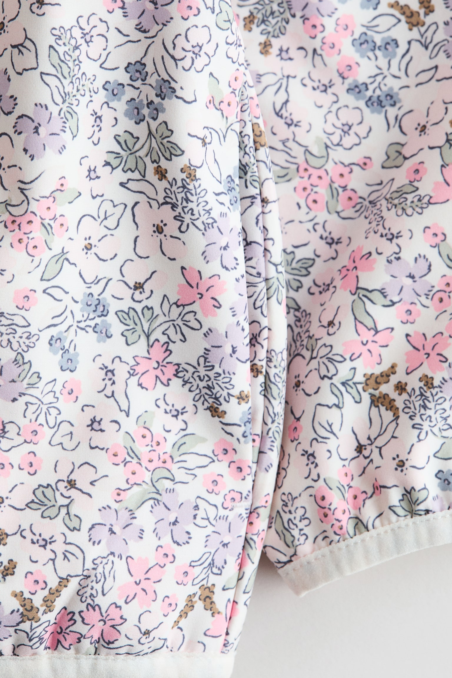 Water-resistant softshell jacket - Pink/Floral/Greige/Dinosaurs/Light pink/Strawberries - 5