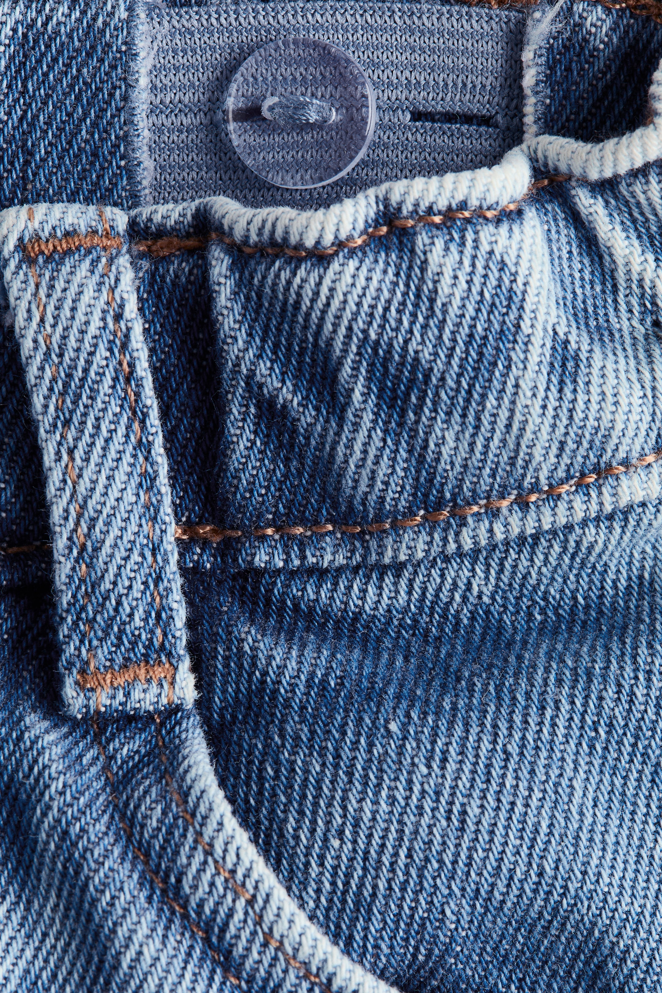 Embroidered-Detail Jeans