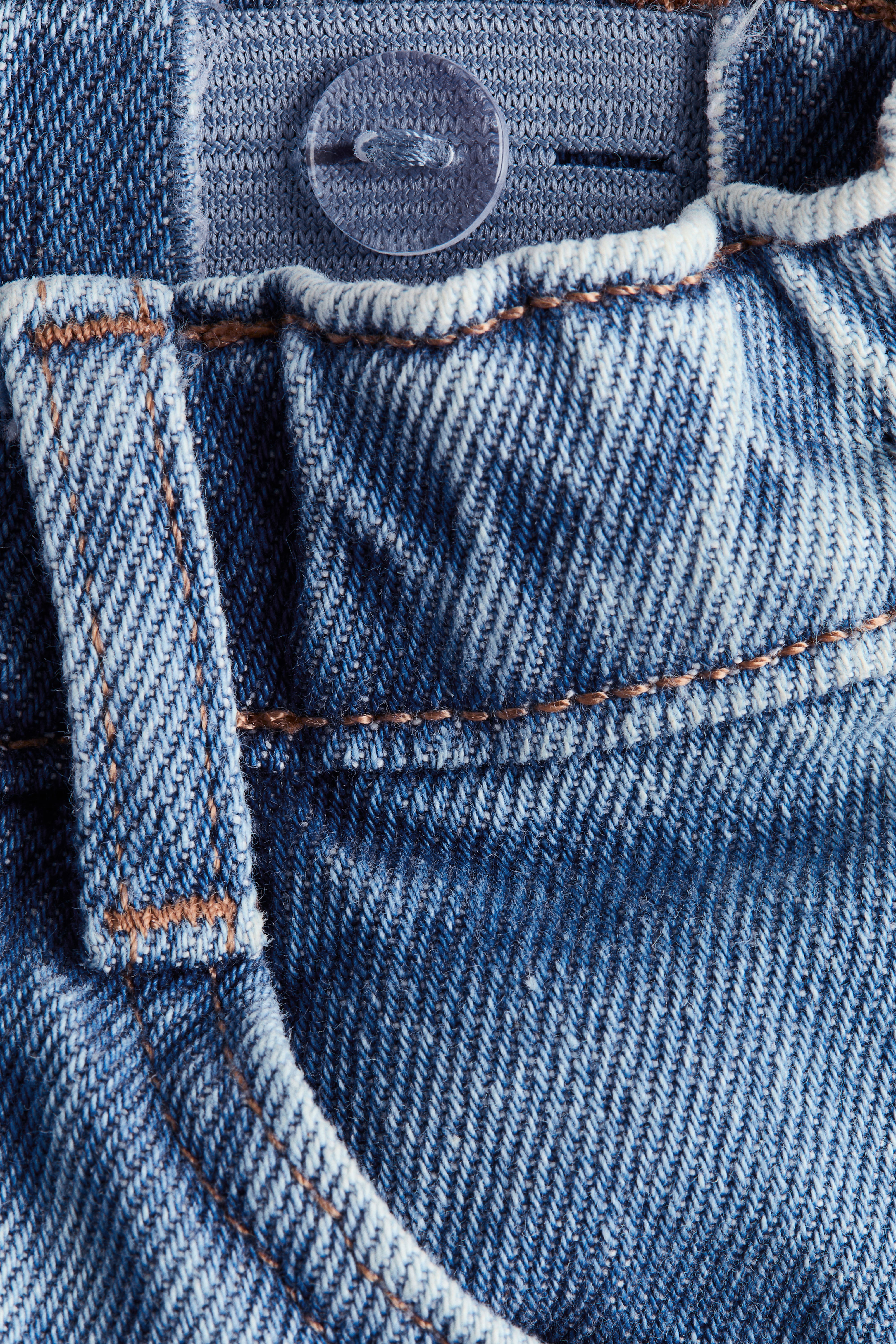 Embroidered-Detail Jeans