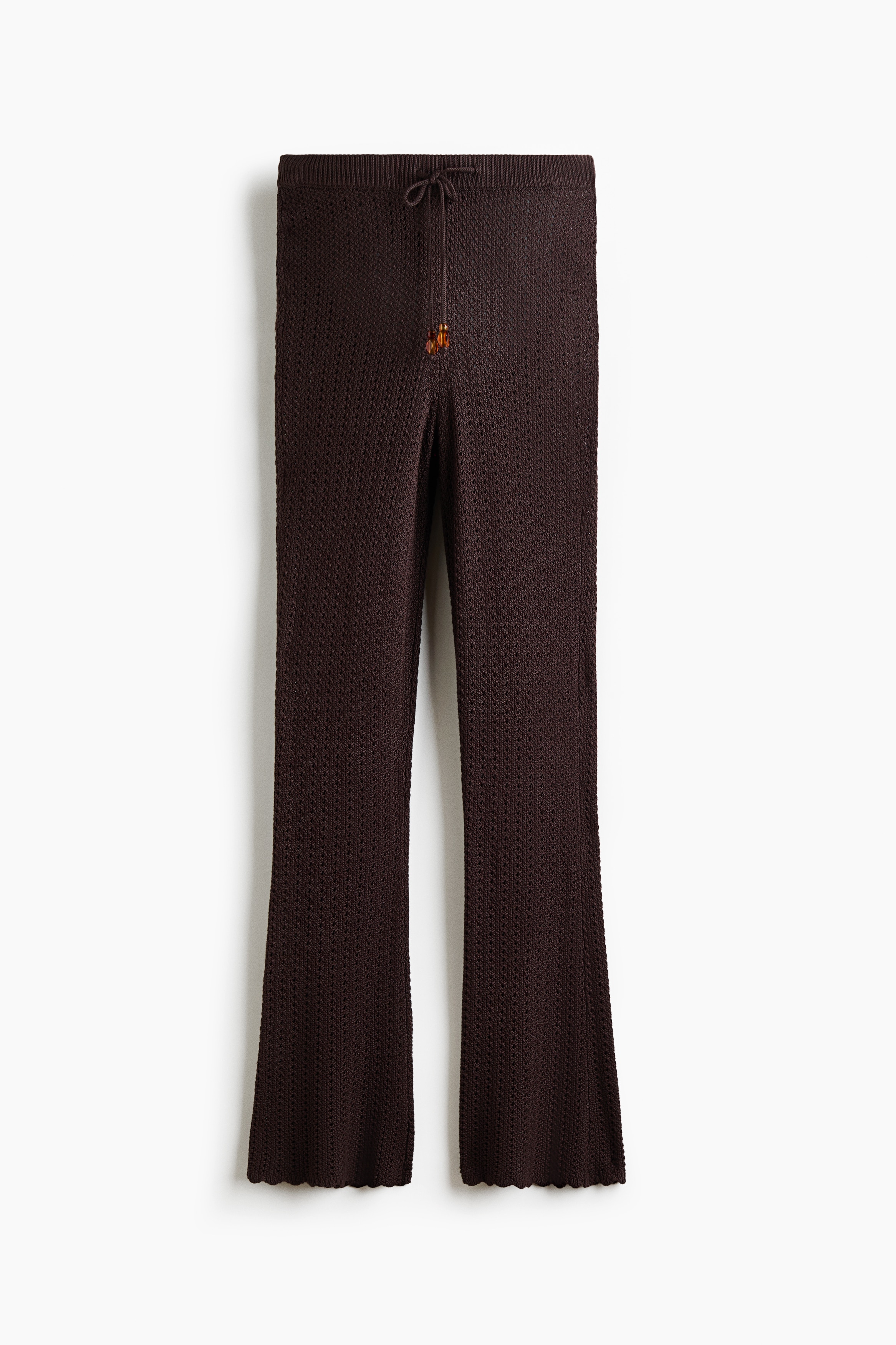 High-Waisted Flared Pants | Linen, Twill & Rib-Knit | H&M US