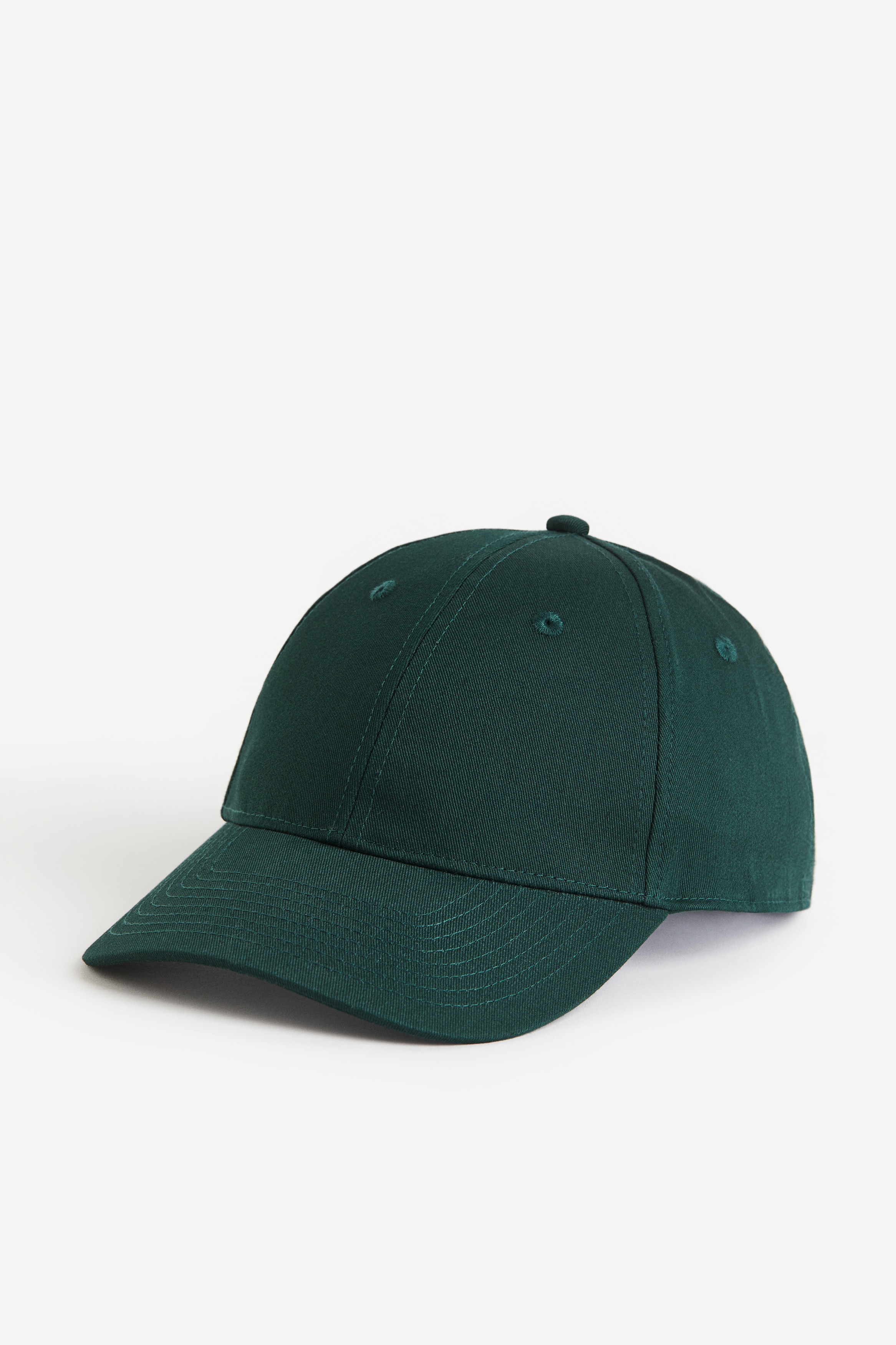Cap aus Baumwolltwill - Dunkelbeige - Men | H&M DE