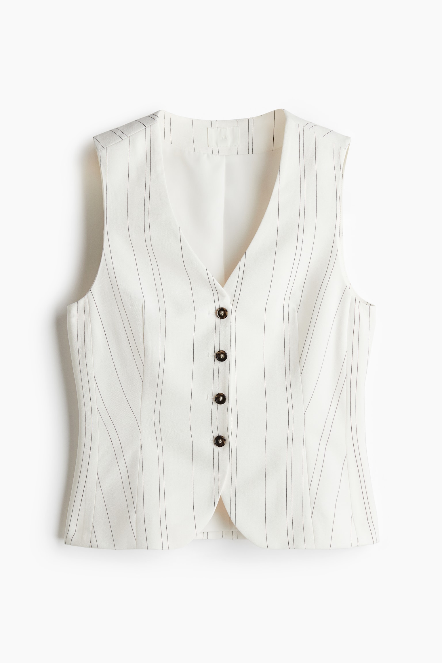 Suit waistcoat - White/Pinstriped/Light beige/Cream/Black/Dark brown