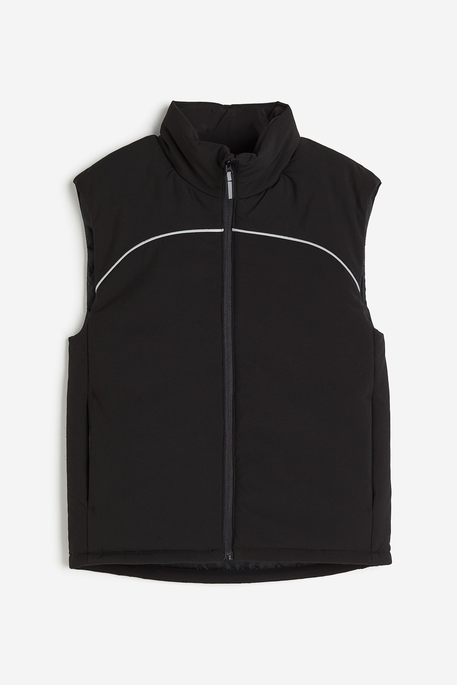 Water Repellent Activewear Vest In DryMove™ - Black - 1