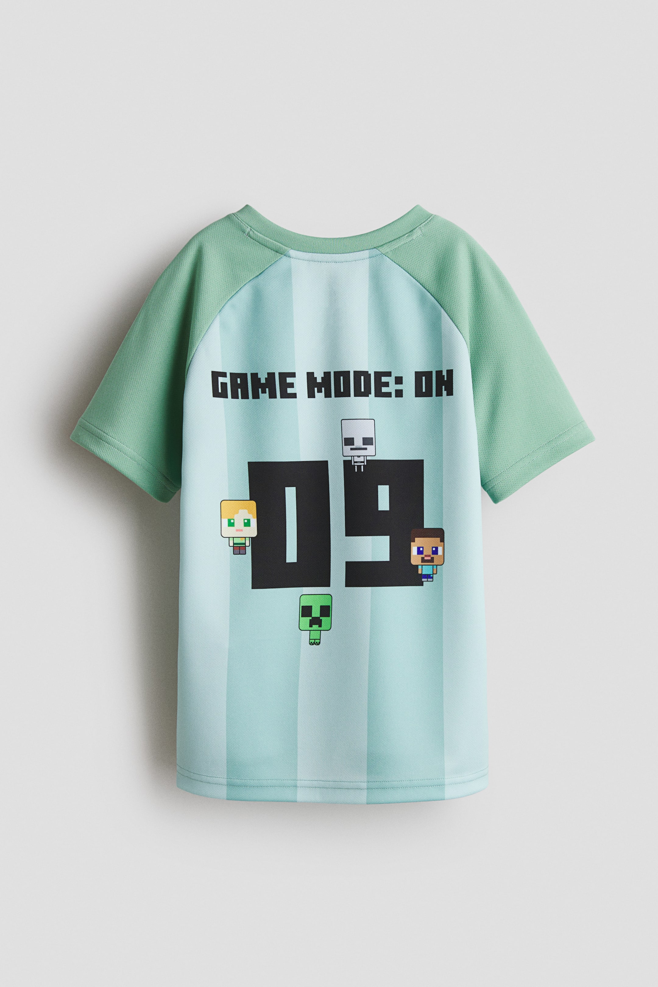 Zobacz większy obraz: Komplet piłkarski 2-częściowy - Miętowozielony/Minecraft - Dziecko | H&M PL 2