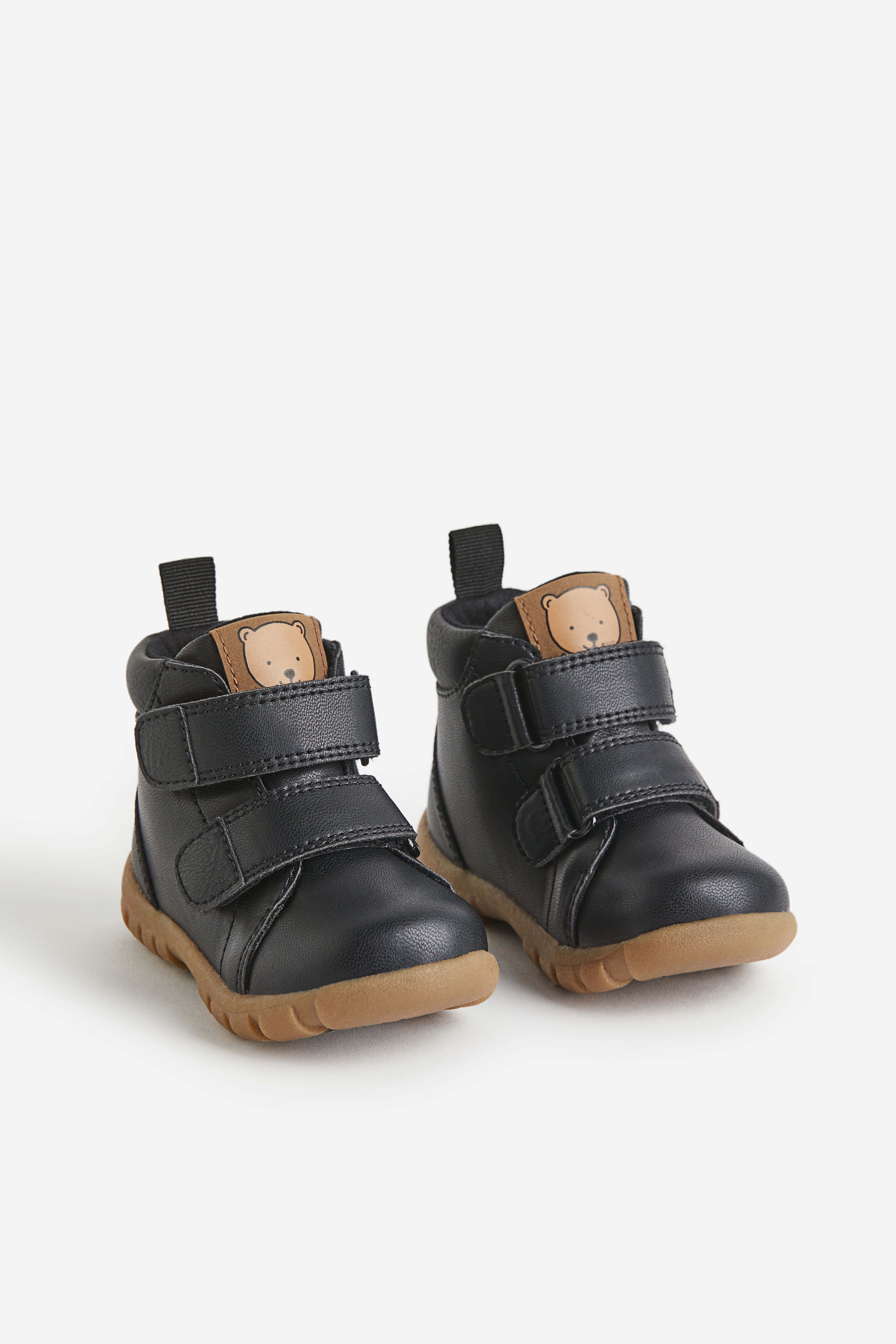 H&m black ankle boots best sale